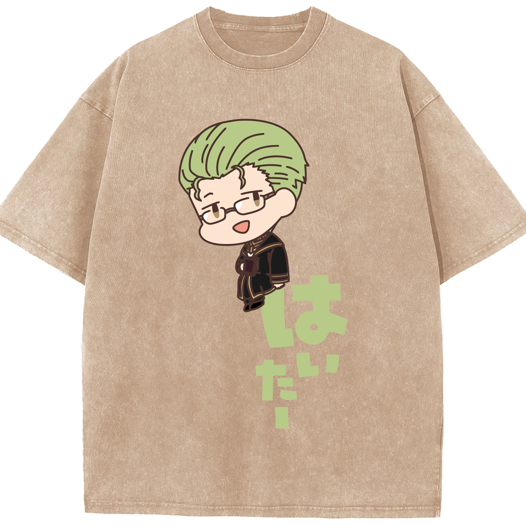 （画像用） 葬送のフリーレン Frieren 綿100% ヴィンテージ風 半袖Tシャツ（フロントプリント）