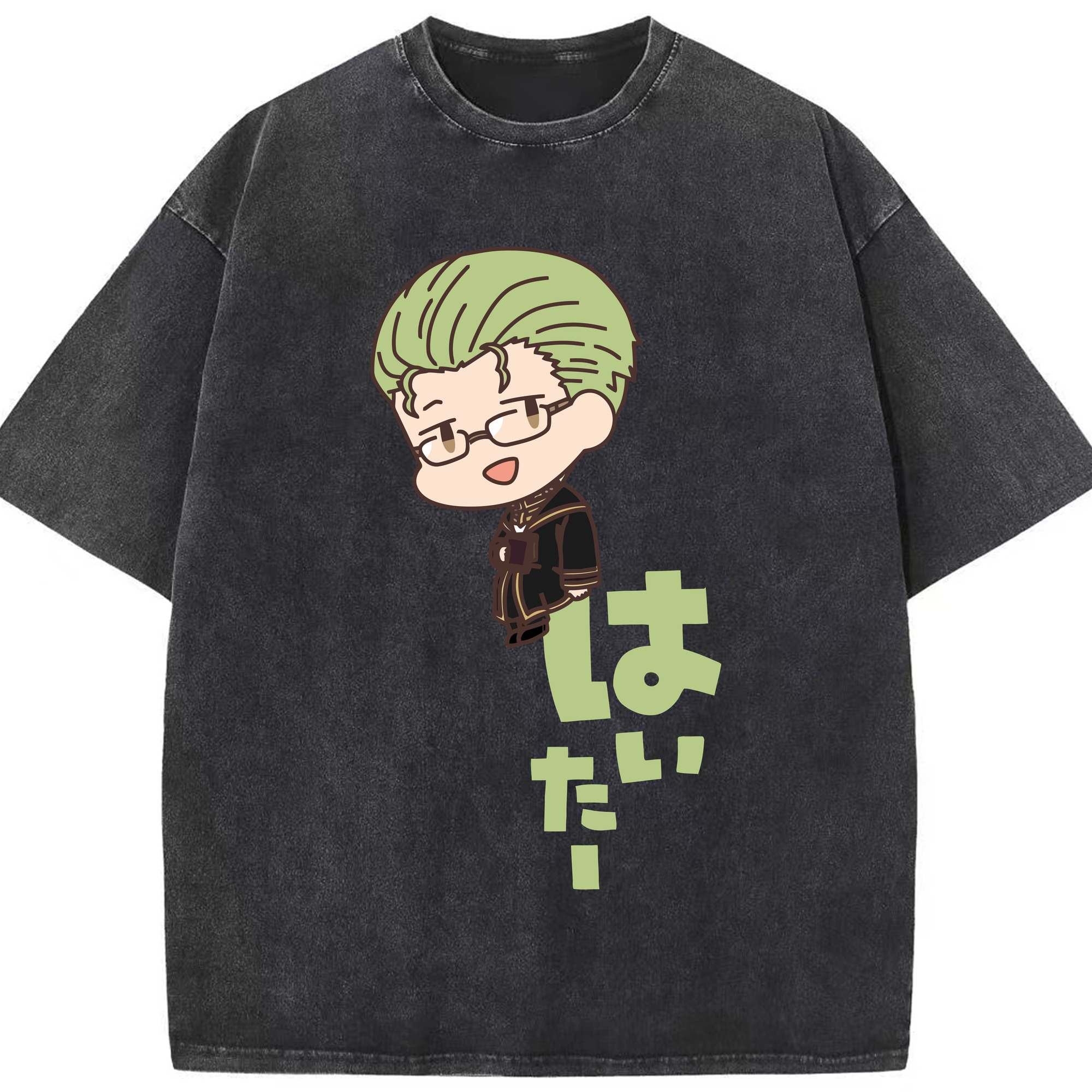 （画像用） 葬送のフリーレン Frieren 綿100% ヴィンテージ風 半袖Tシャツ（フロントプリント）