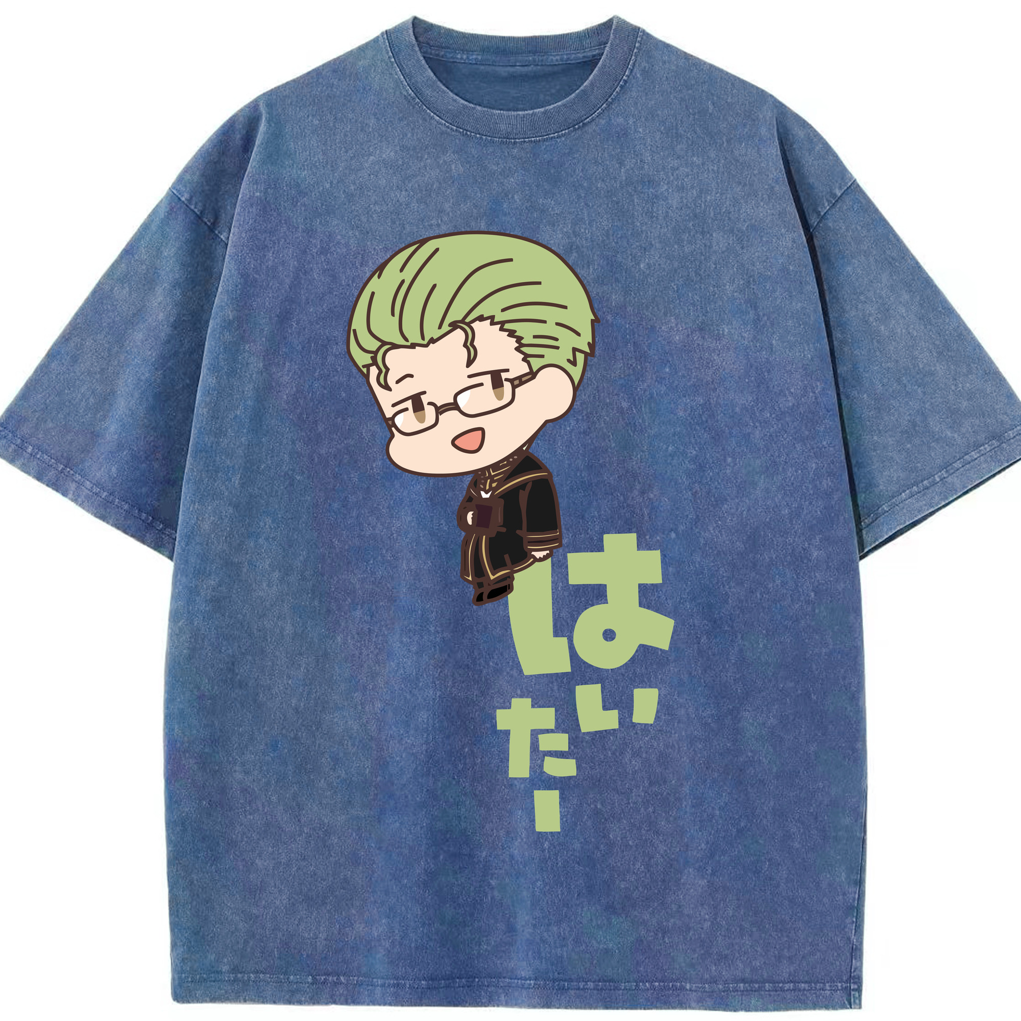 （画像用） 葬送のフリーレン Frieren 綿100% ヴィンテージ風 半袖Tシャツ（フロントプリント）