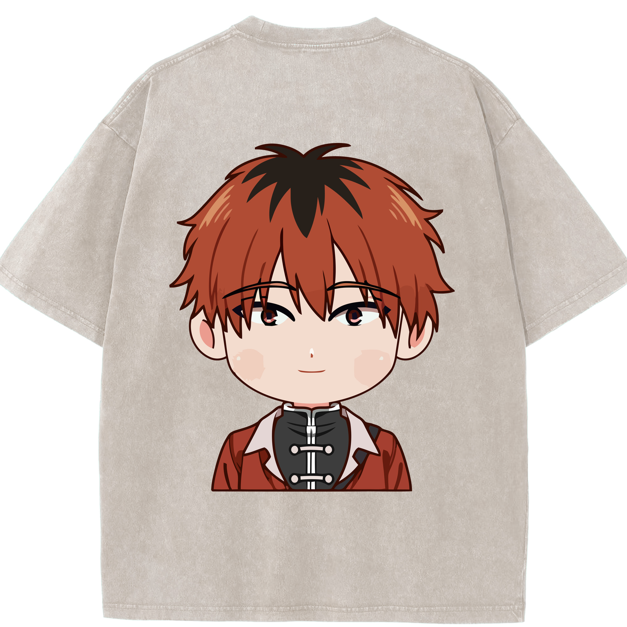 （画像用） 葬送のフリーレン Frieren 綿100% ヴィンテージ風 半袖Tシャツ（背面プリント）