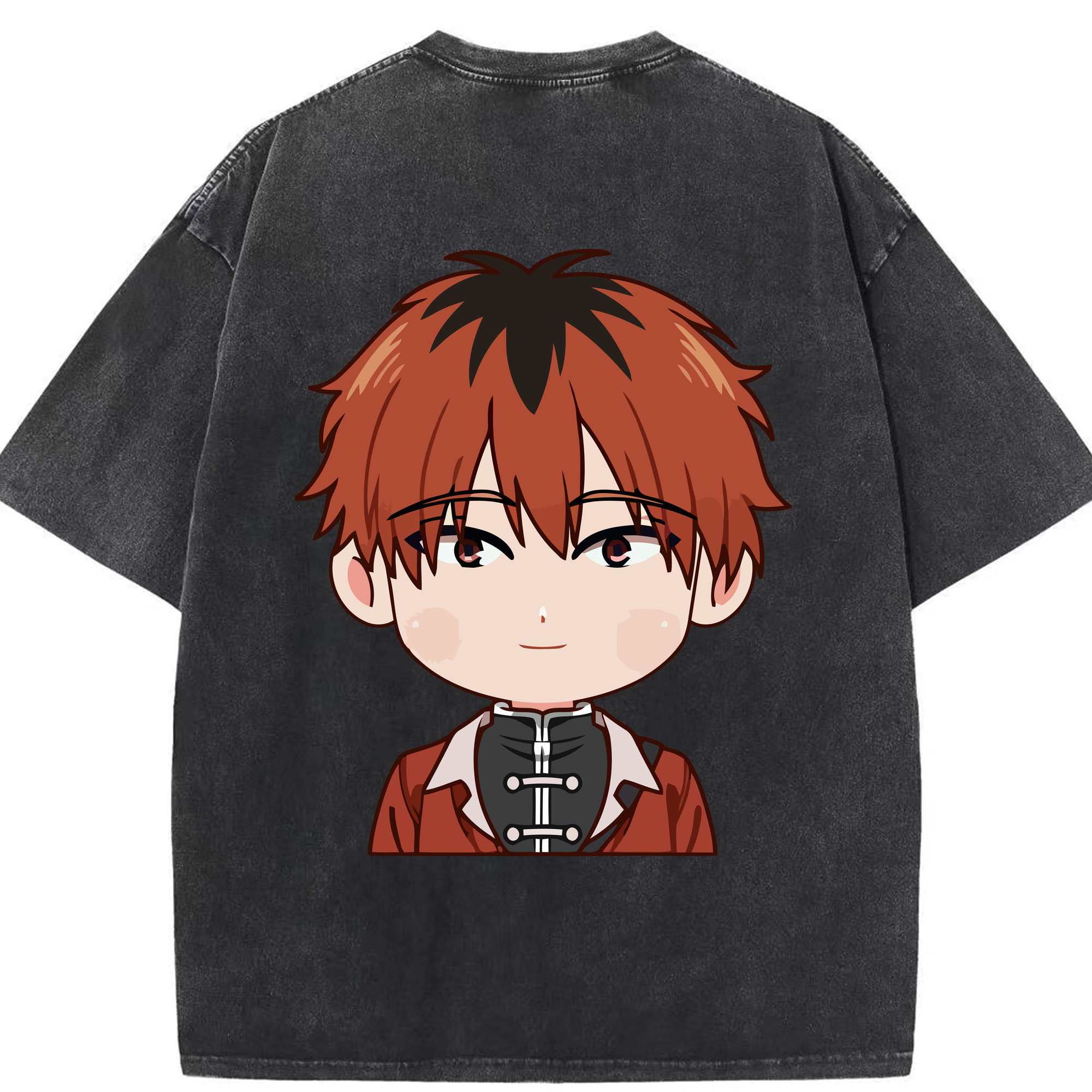 （画像用） 葬送のフリーレン Frieren 綿100% ヴィンテージ風 半袖Tシャツ（背面プリント）