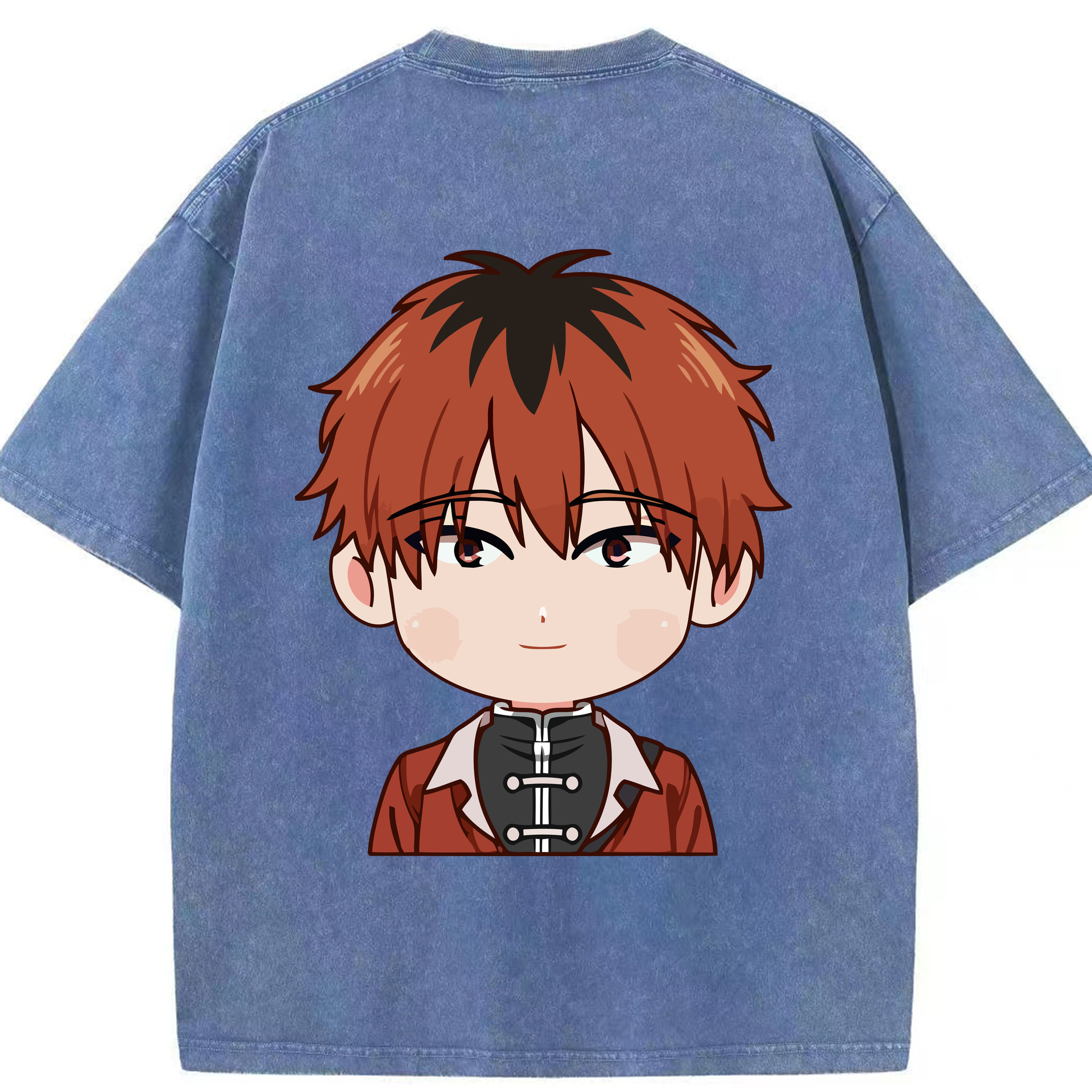 （画像用） 葬送のフリーレン Frieren 綿100% ヴィンテージ風 半袖Tシャツ（背面プリント）