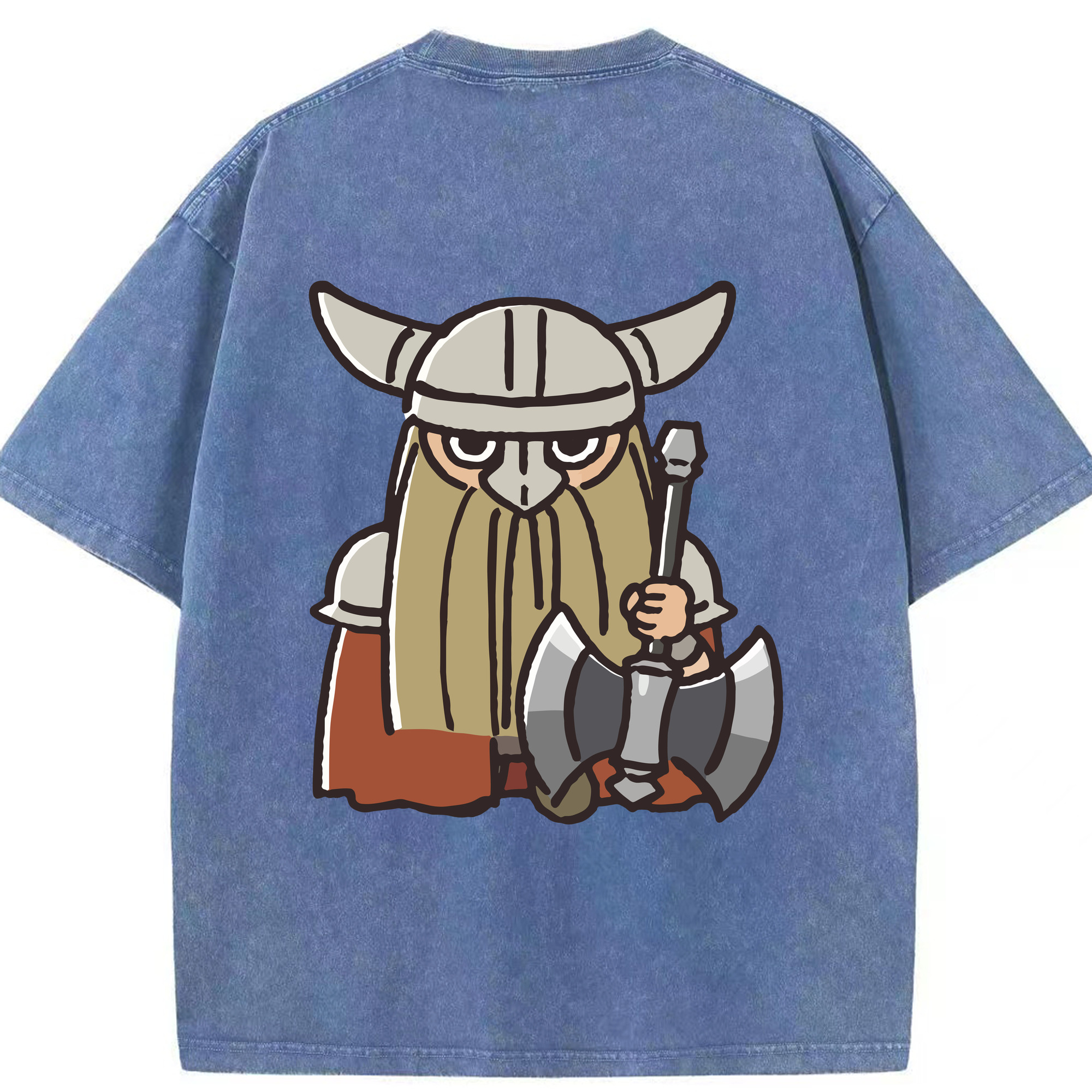 （画像用） 葬送のフリーレン Frieren 綿100% ヴィンテージ風 半袖Tシャツ（背面プリント）