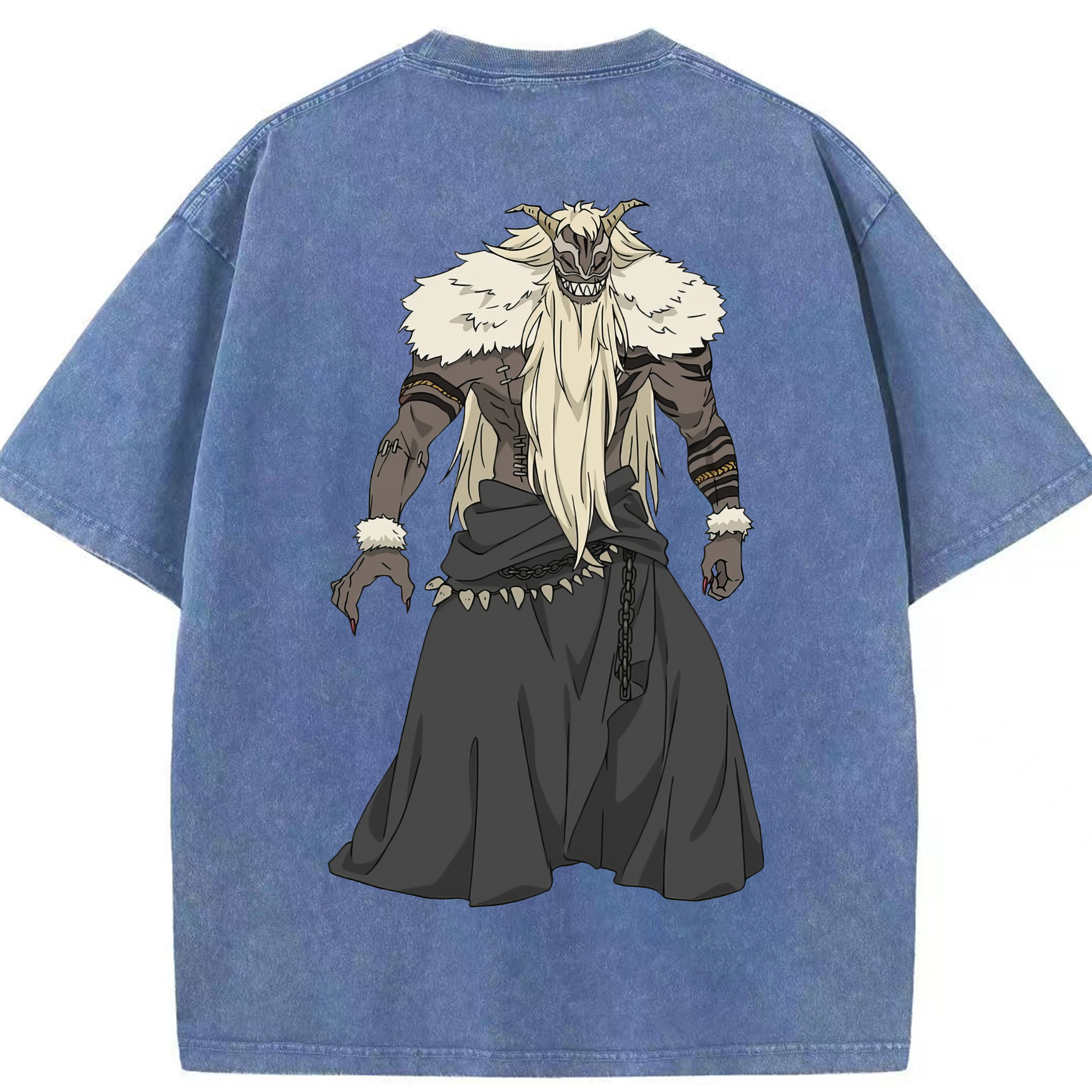 （画像用） 葬送のフリーレン Frieren 綿100% ヴィンテージ風 半袖Tシャツ（背面プリント）