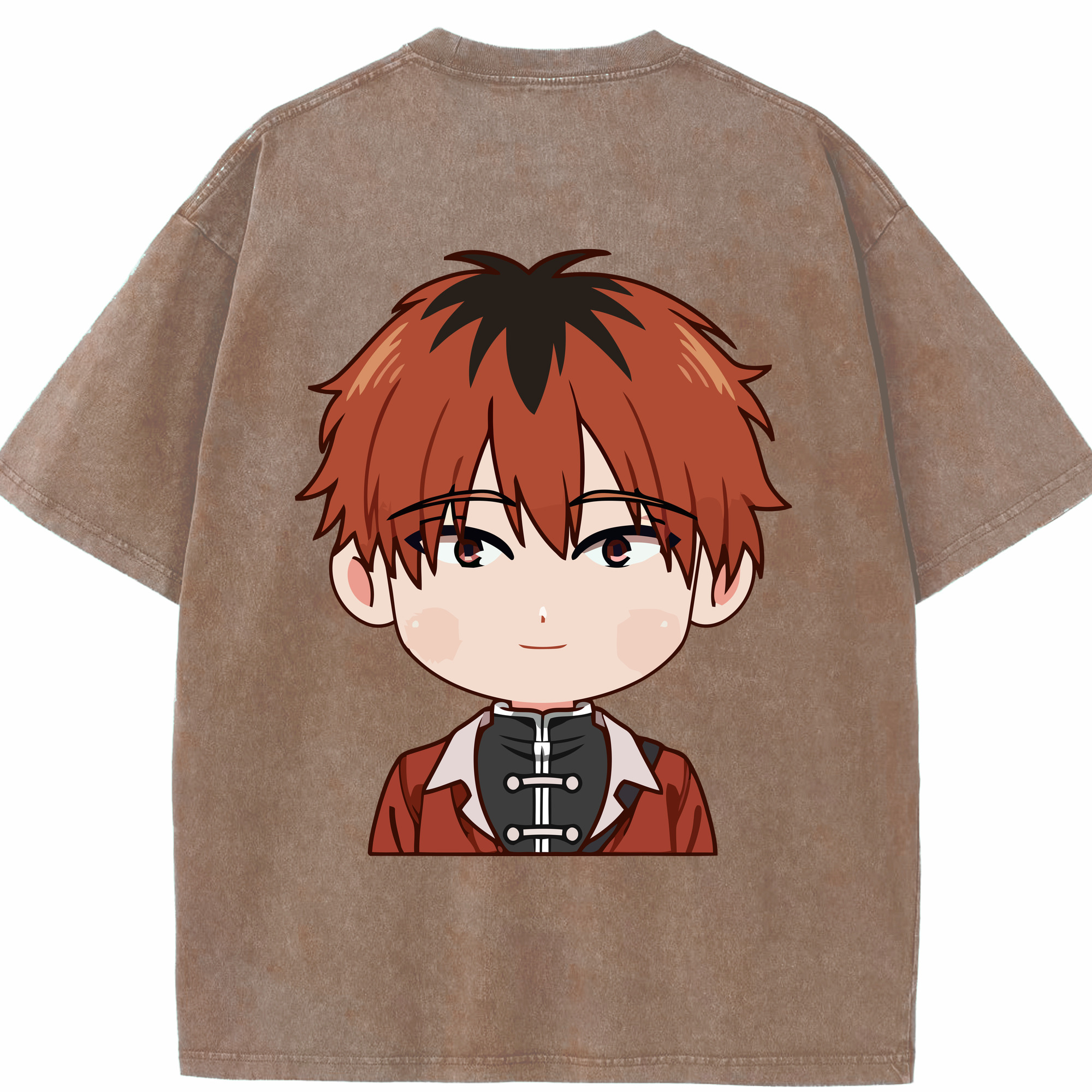 （画像用） 葬送のフリーレン Frieren 綿100% ヴィンテージ風 半袖Tシャツ（背面プリント）