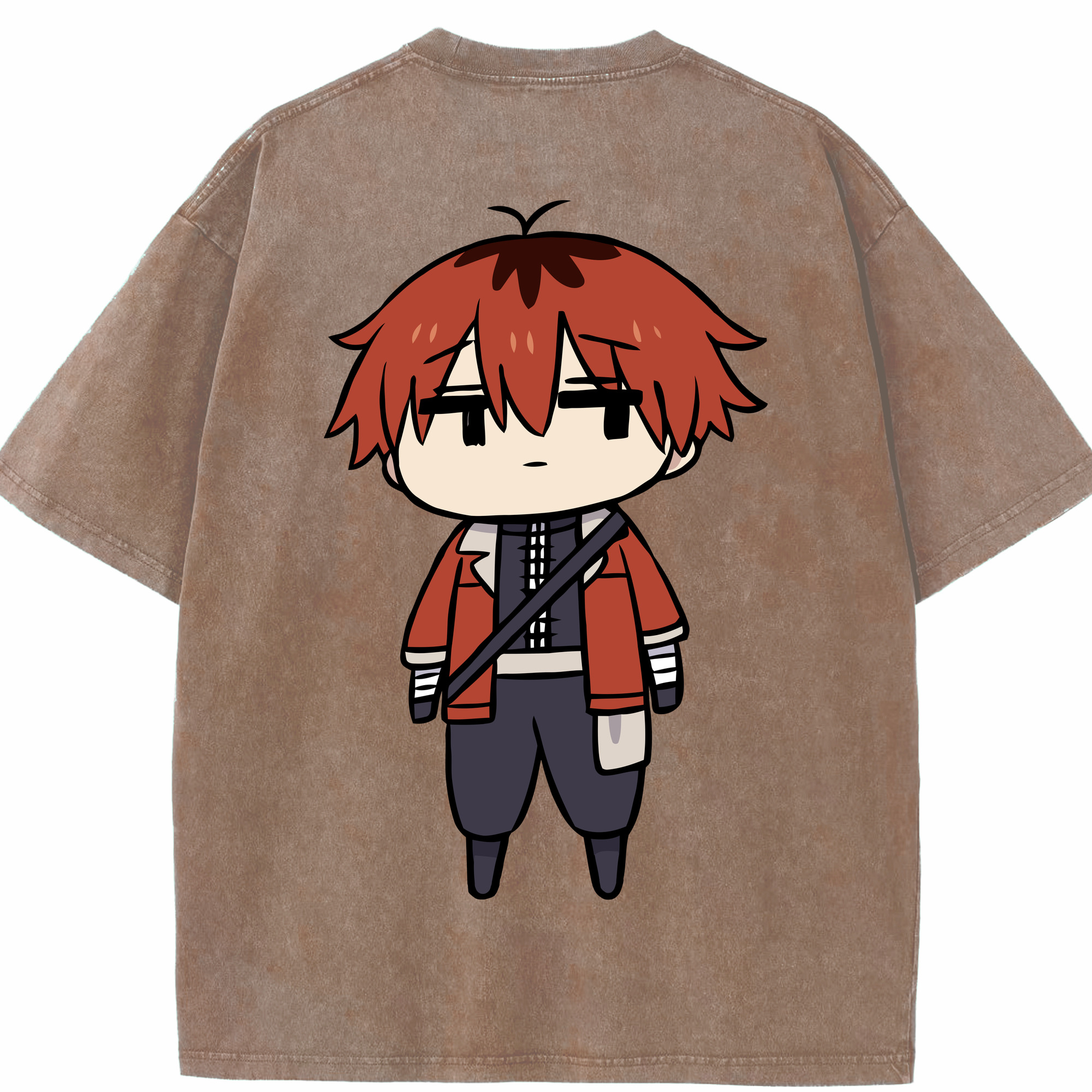 （画像用） 葬送のフリーレン Frieren 綿100% ヴィンテージ風 半袖Tシャツ（背面プリント）