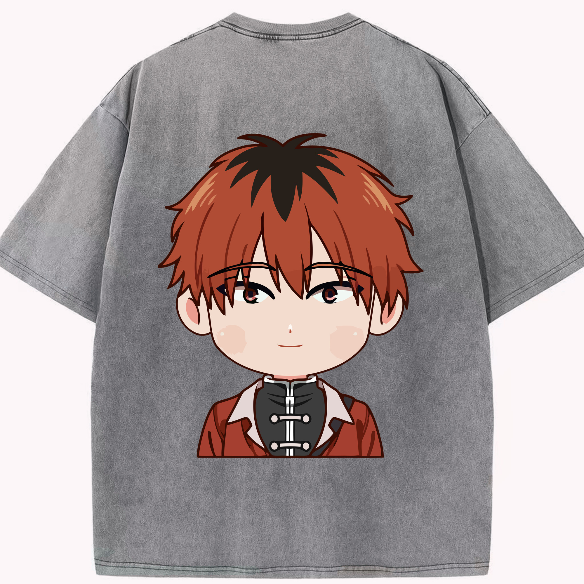 （画像用） 葬送のフリーレン Frieren 綿100% ヴィンテージ風 半袖Tシャツ（背面プリント）