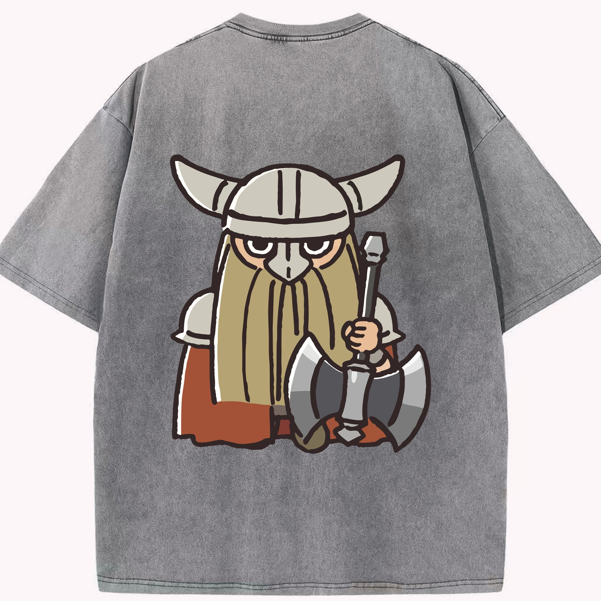 （画像用） 葬送のフリーレン Frieren 綿100% ヴィンテージ風 半袖Tシャツ（背面プリント）
