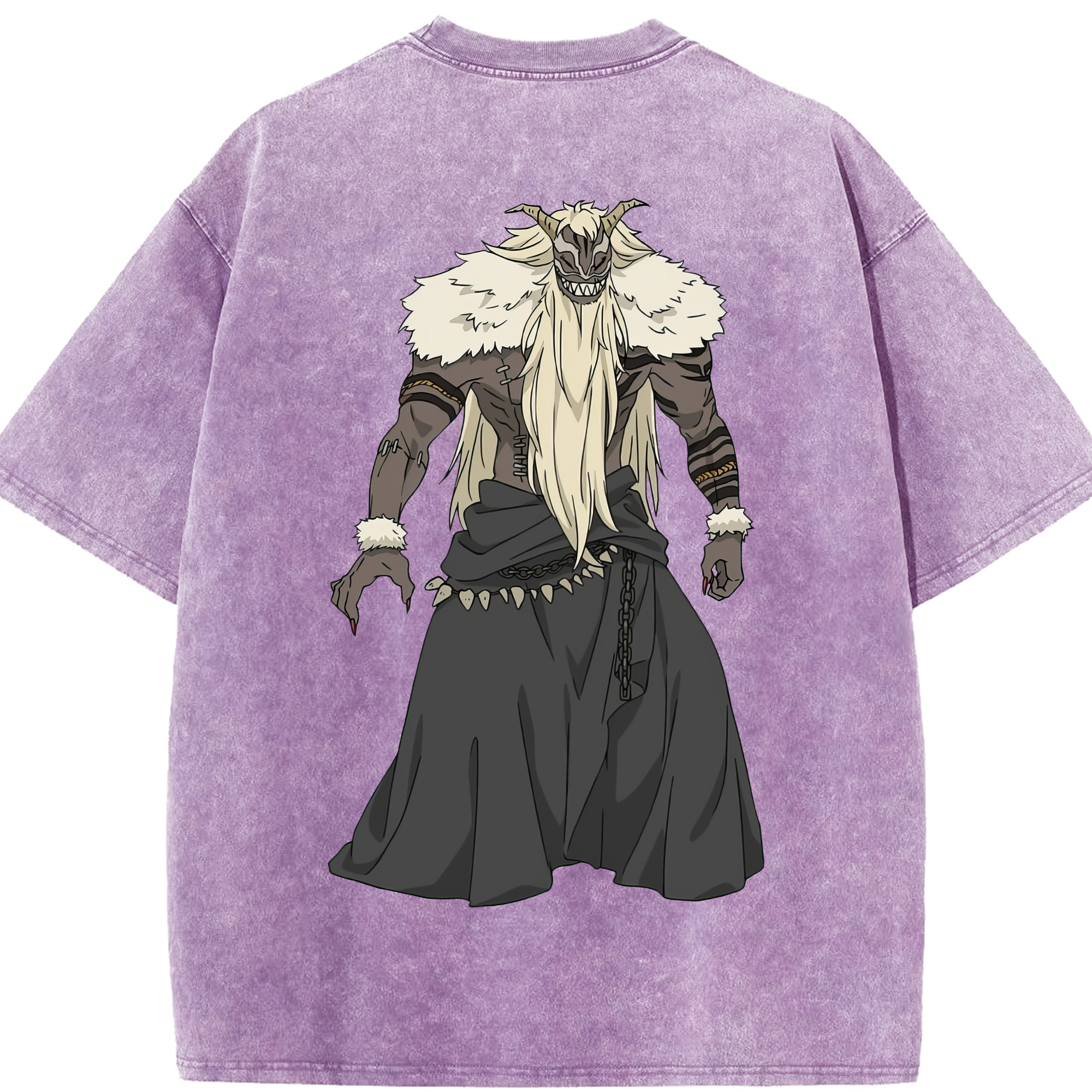 （画像用） 葬送のフリーレン Frieren 綿100% ヴィンテージ風 半袖Tシャツ（背面プリント）