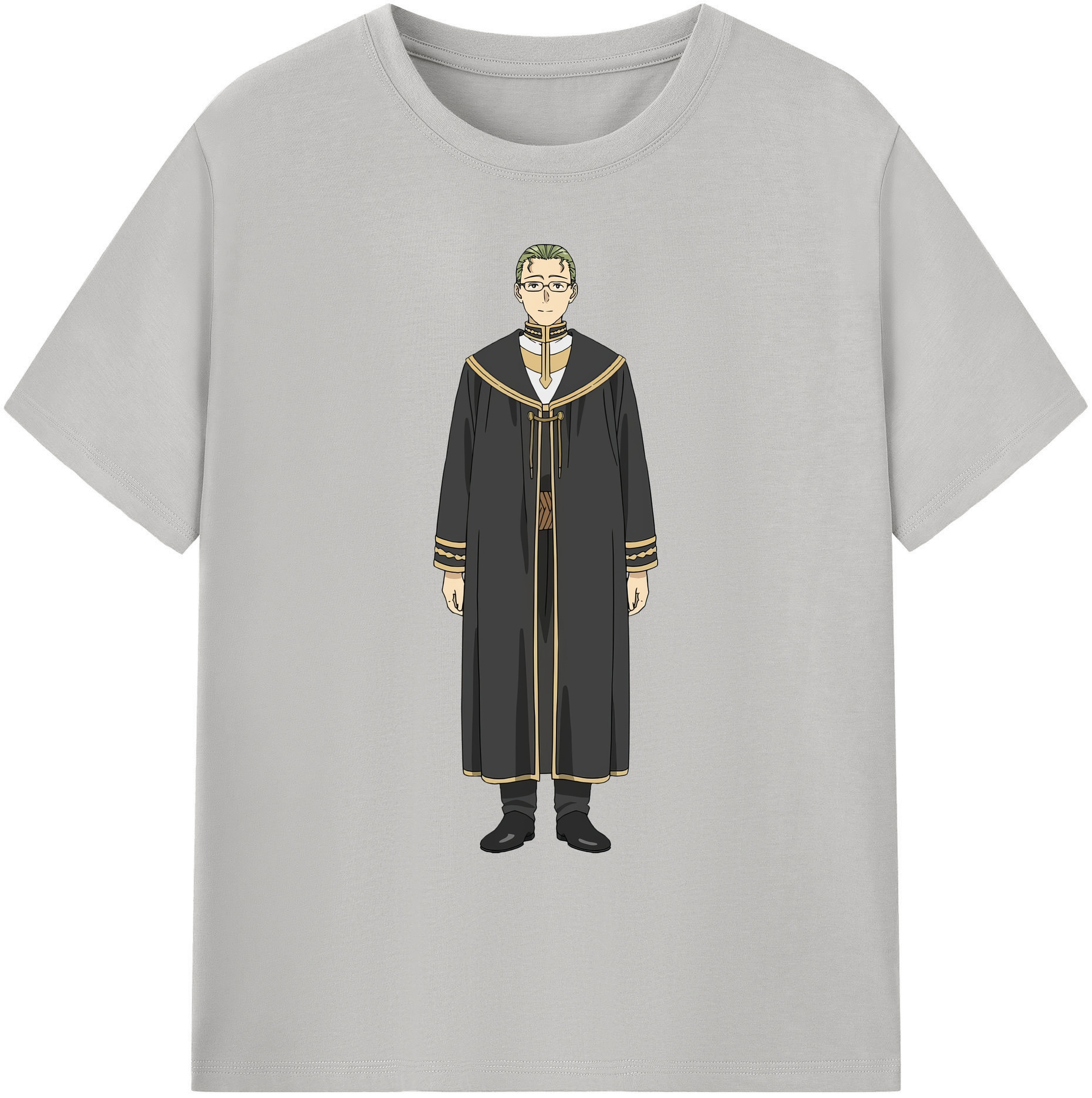 （画像用） 葬送のフリーレン Frieren 綿100％ メンズ半袖Tシャツ｜肌触りやわらか＆通気性