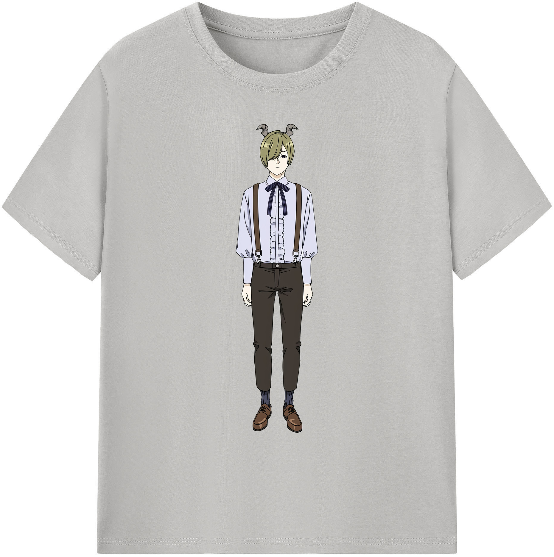 （画像用） 葬送のフリーレン Frieren 綿100％ メンズ半袖Tシャツ｜肌触りやわらか＆通気性