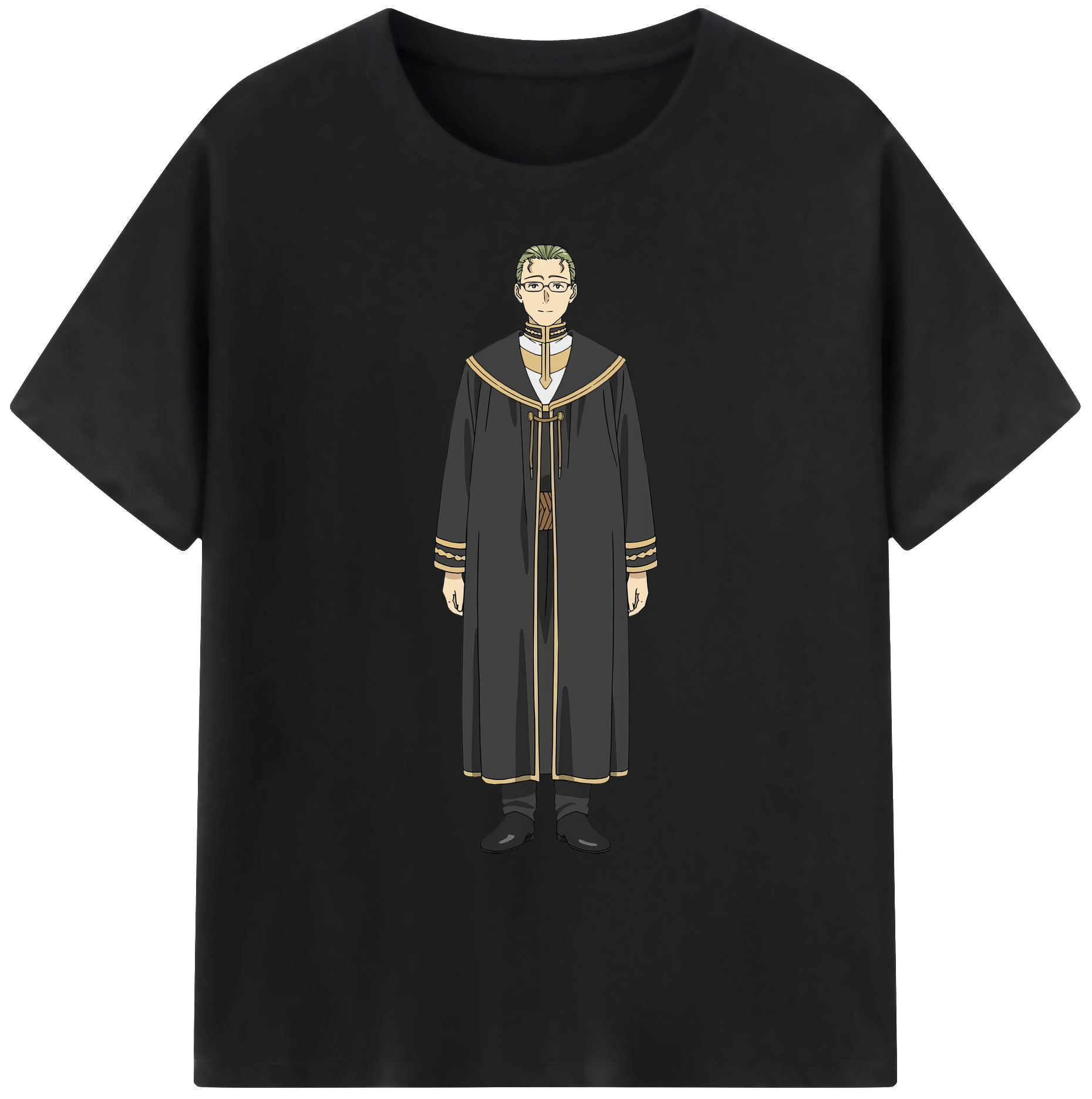 （画像用） 葬送のフリーレン Frieren 綿100％ メンズ半袖Tシャツ｜肌触りやわらか＆通気性