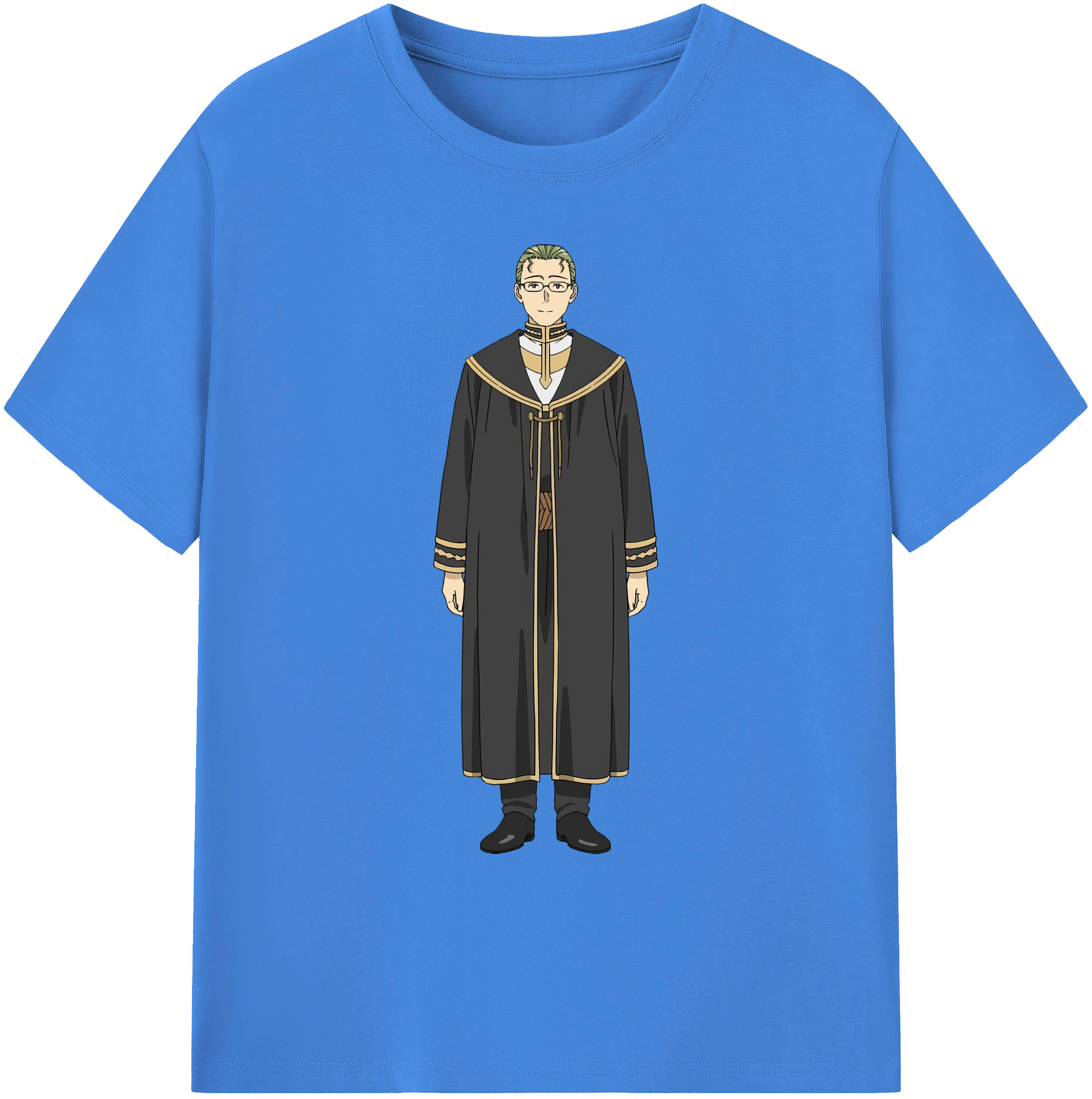 （画像用） 葬送のフリーレン Frieren 綿100％ メンズ半袖Tシャツ｜肌触りやわらか＆通気性