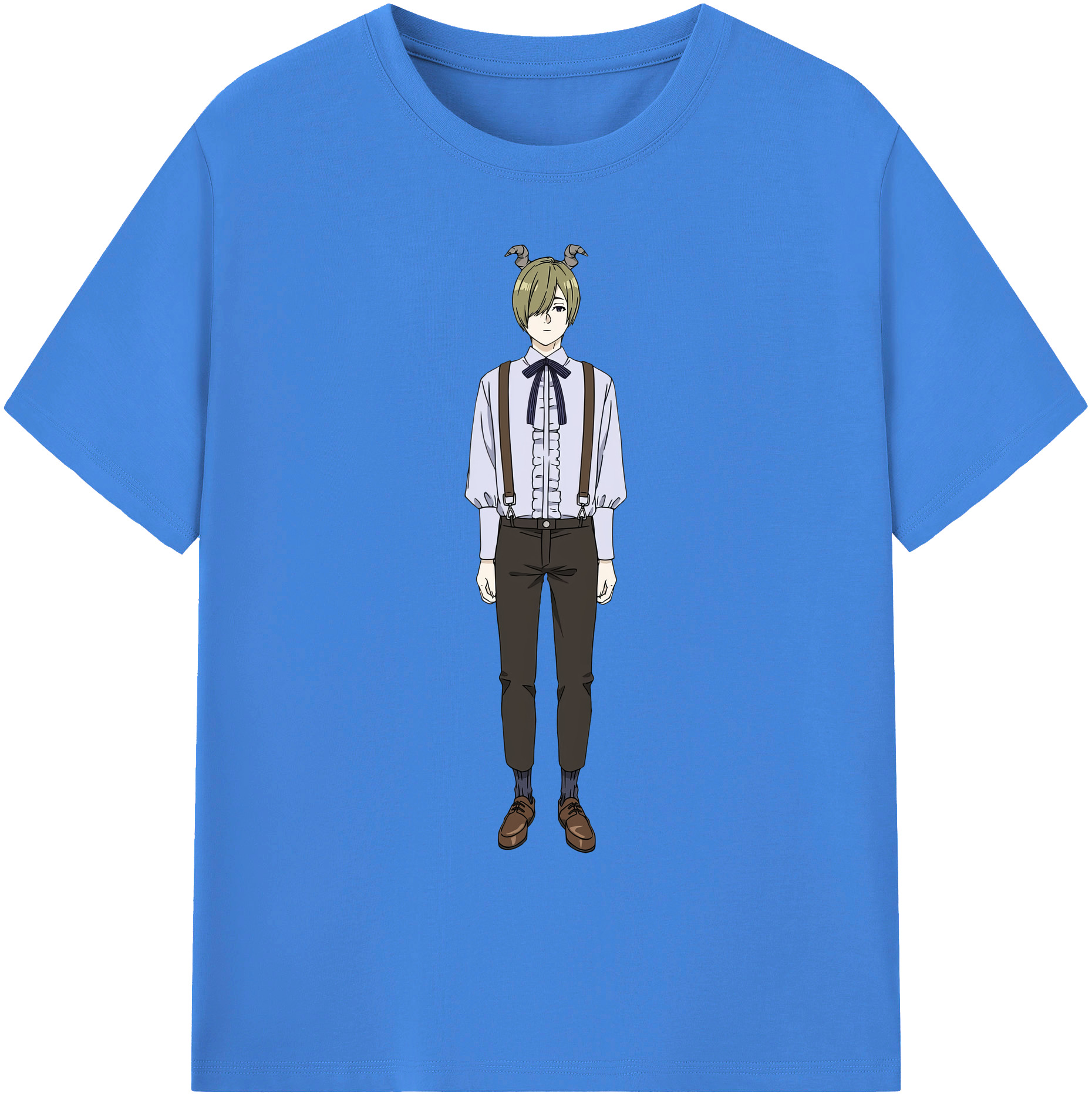 （画像用） 葬送のフリーレン Frieren 綿100％ メンズ半袖Tシャツ｜肌触りやわらか＆通気性