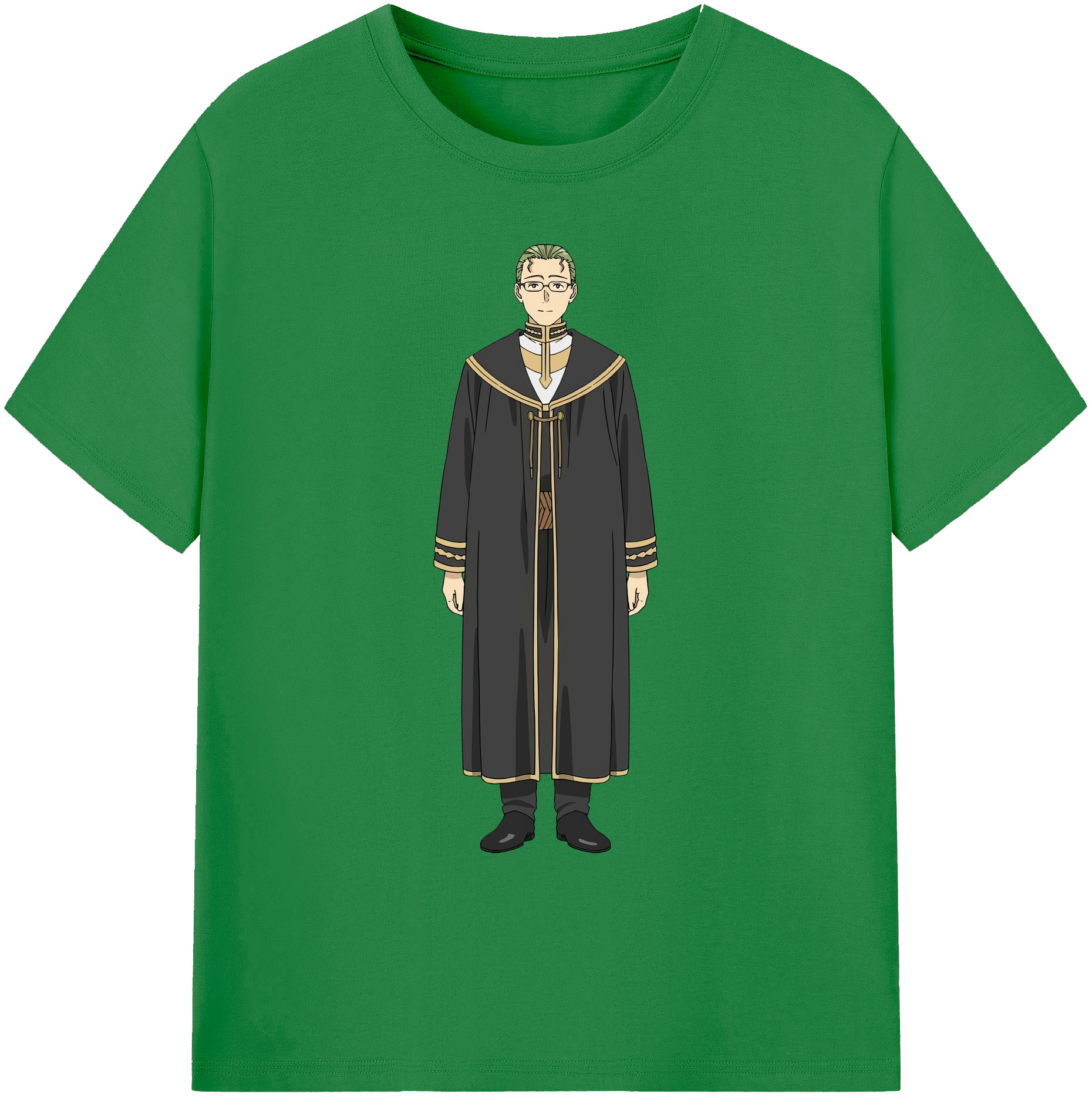 （画像用） 葬送のフリーレン Frieren 綿100％ メンズ半袖Tシャツ｜肌触りやわらか＆通気性