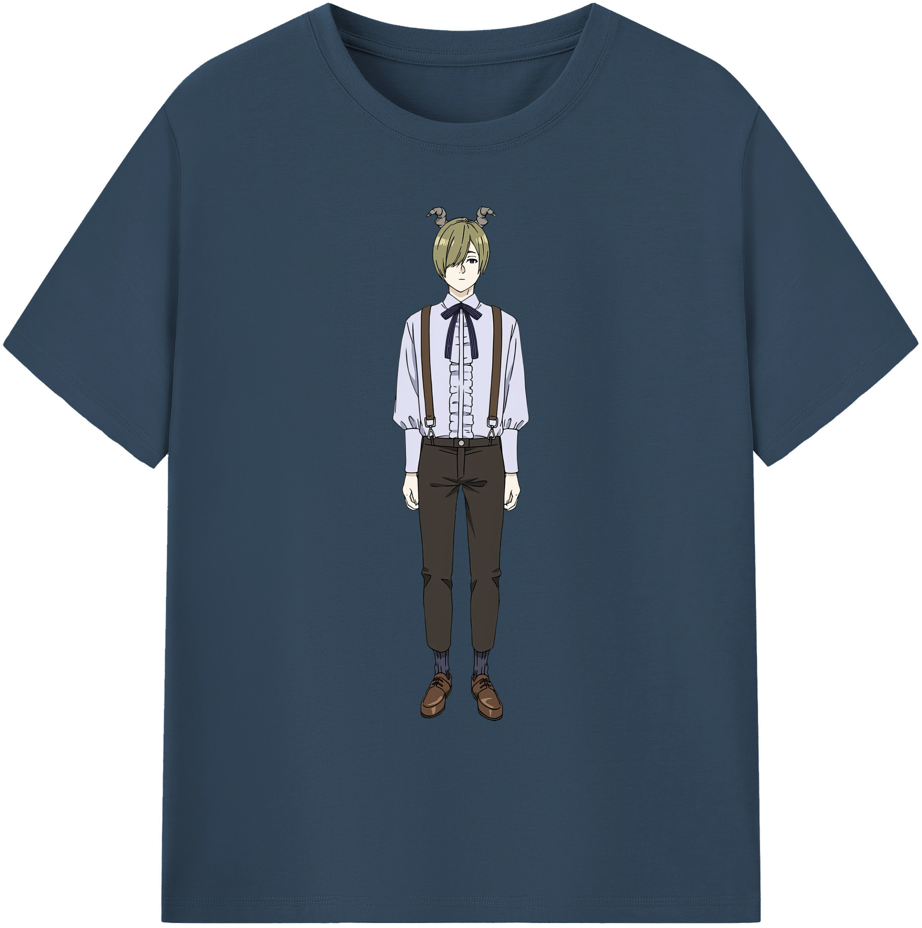 （画像用） 葬送のフリーレン Frieren 綿100％ メンズ半袖Tシャツ｜肌触りやわらか＆通気性