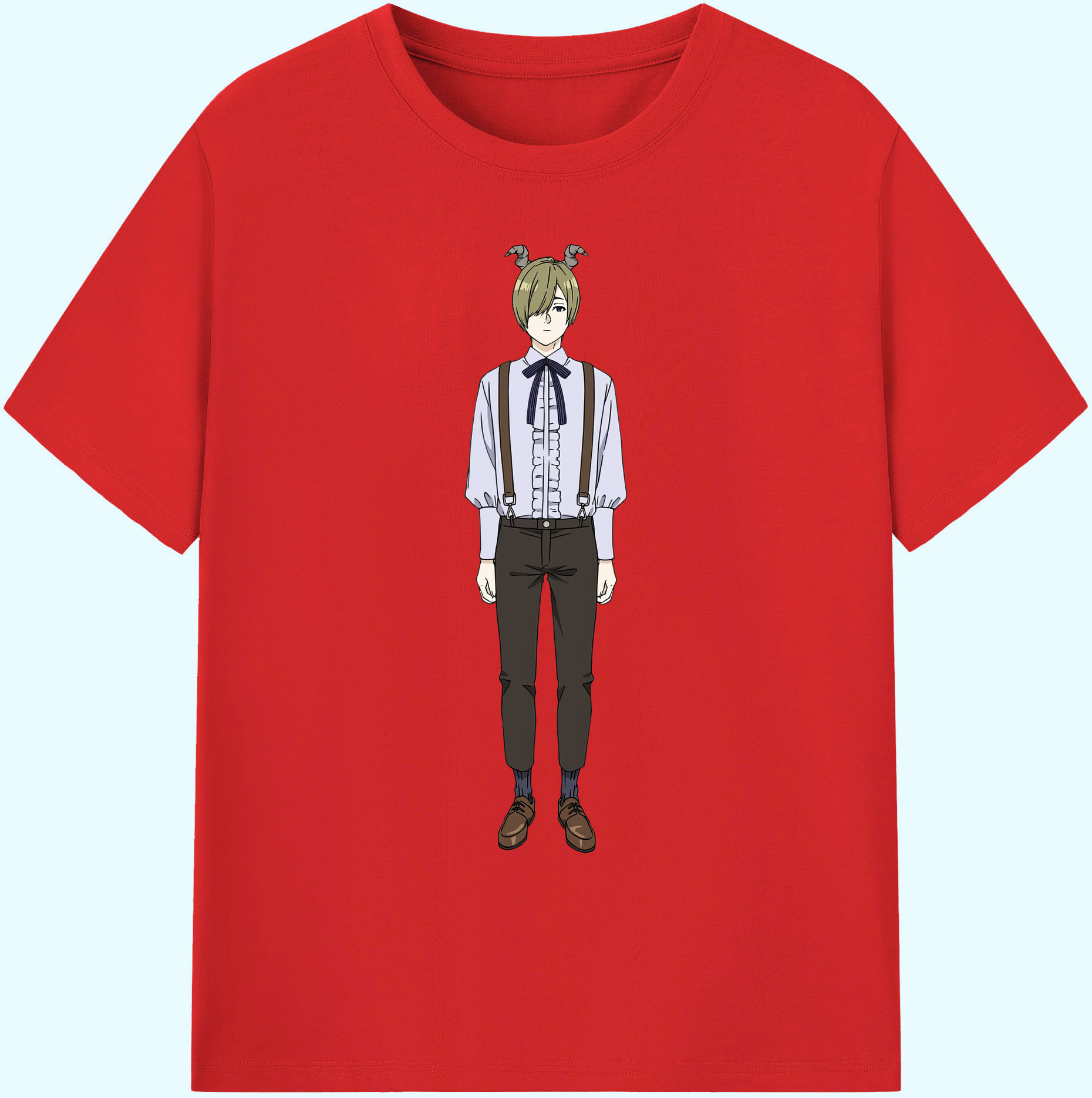 （画像用） 葬送のフリーレン Frieren 綿100％ メンズ半袖Tシャツ｜肌触りやわらか＆通気性