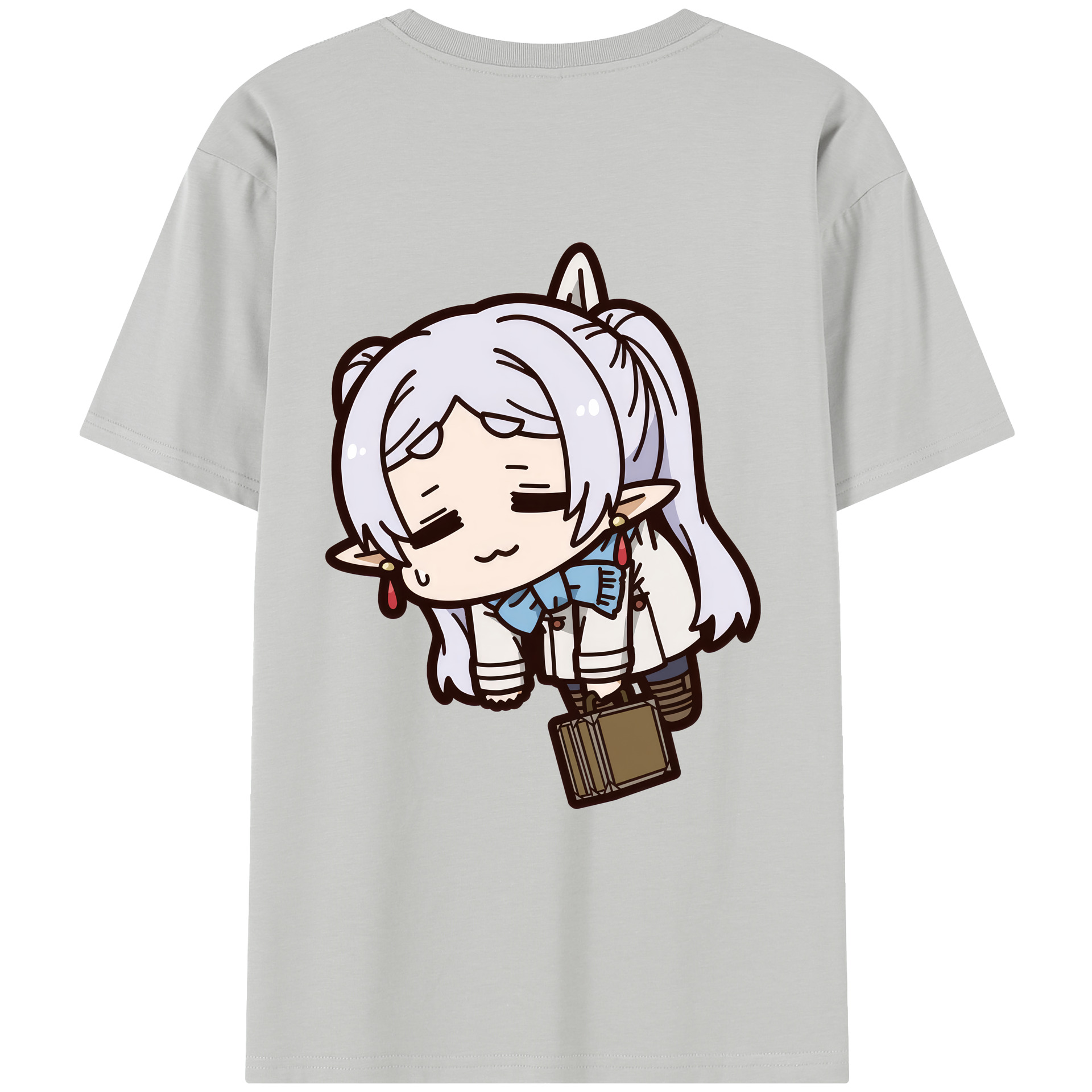（画像用） 葬送のフリーレン Frieren レディース半袖Tシャツ(バックプリント)