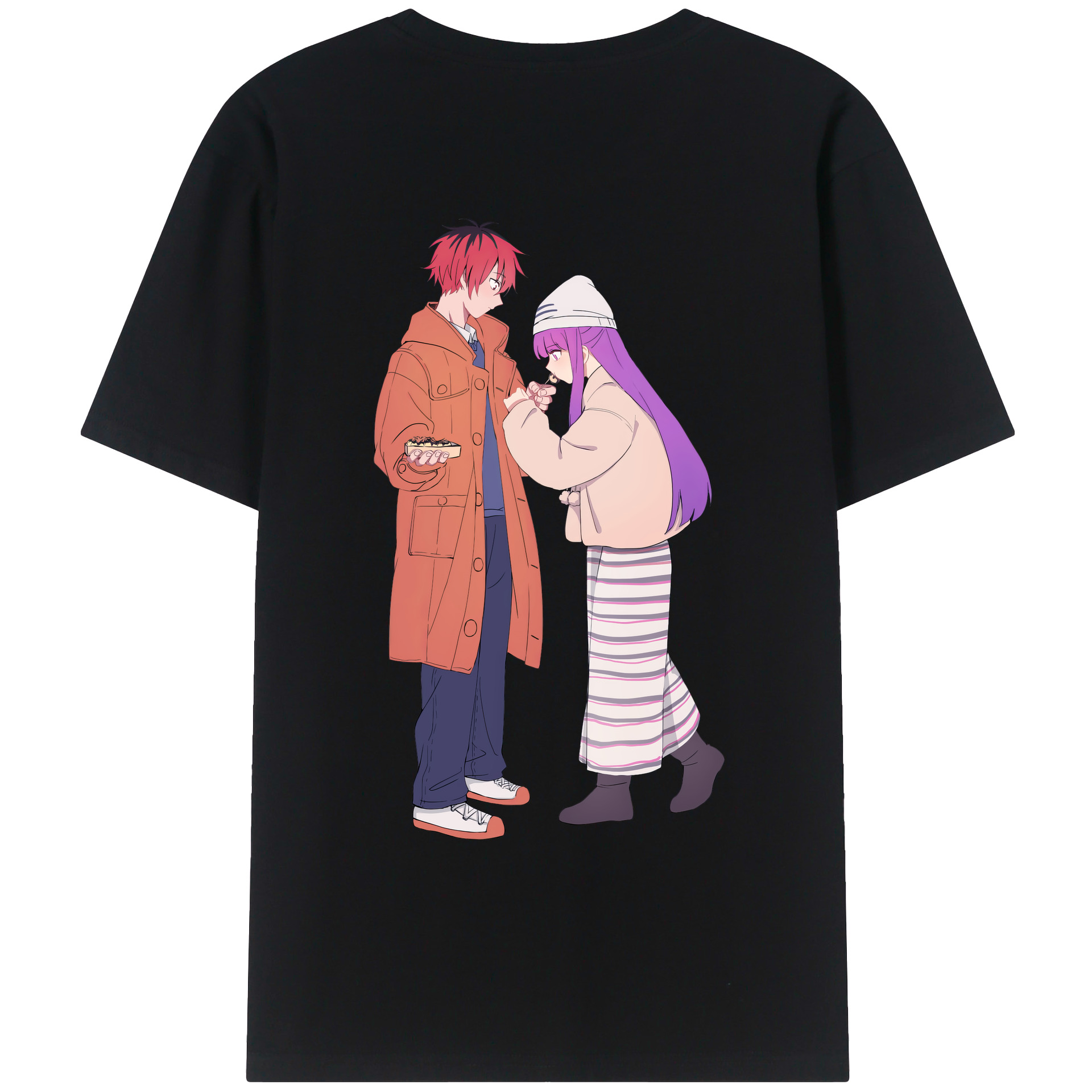 （画像用） 葬送のフリーレン Frieren レディース半袖Tシャツ(バックプリント)