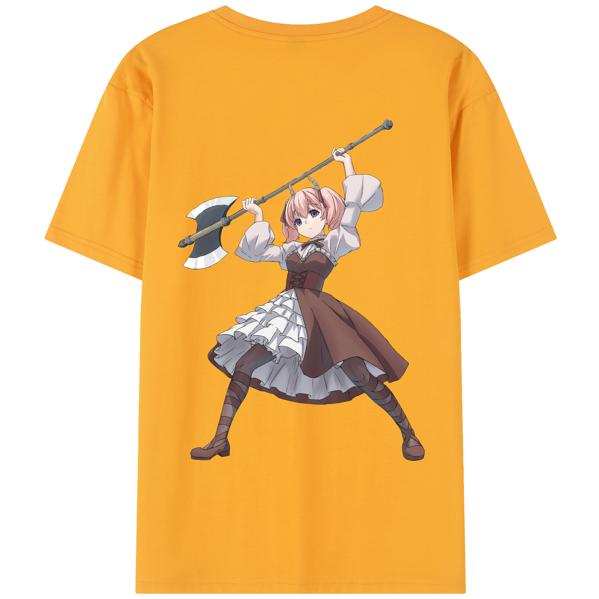 （画像用） 葬送のフリーレン Frieren レディース半袖Tシャツ(バックプリント)