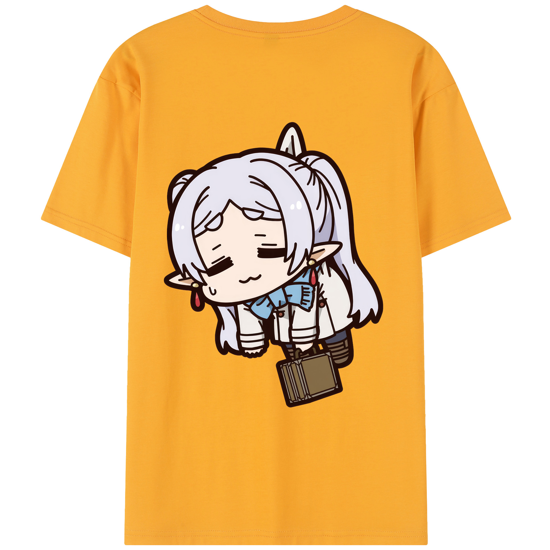 （画像用） 葬送のフリーレン Frieren レディース半袖Tシャツ(バックプリント)