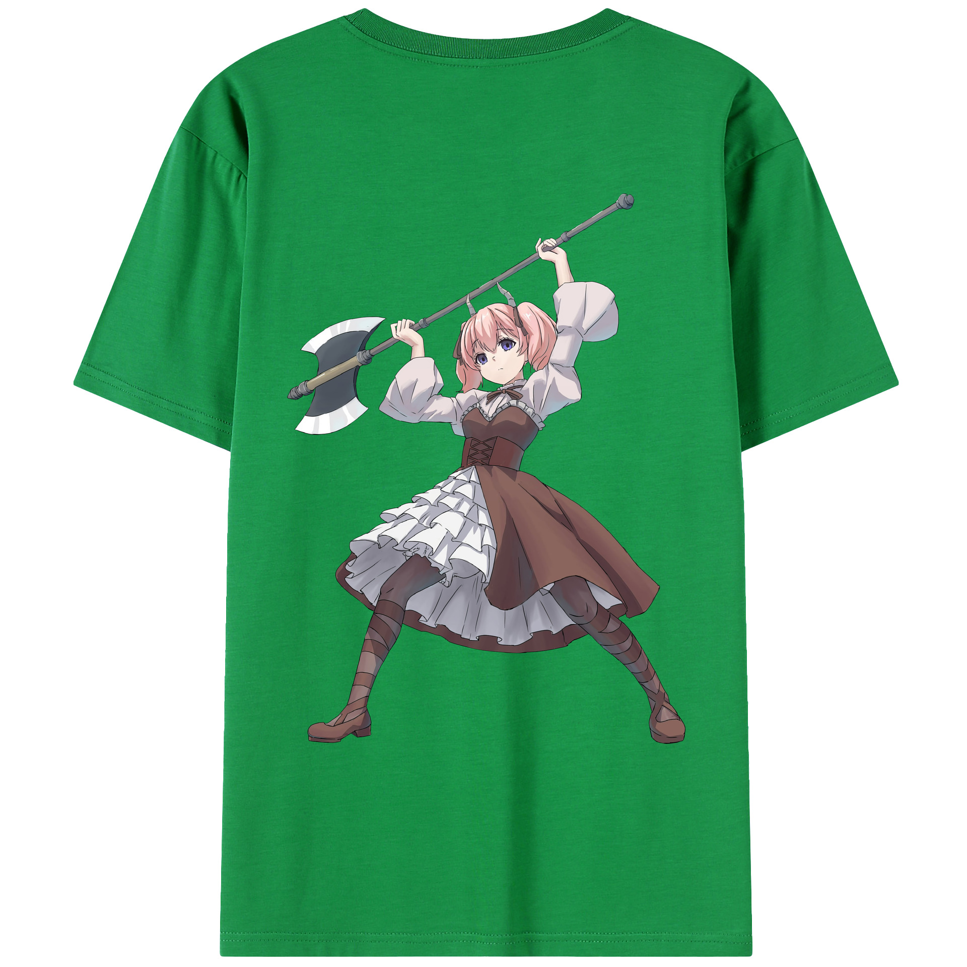 （画像用） 葬送のフリーレン Frieren レディース半袖Tシャツ(バックプリント)