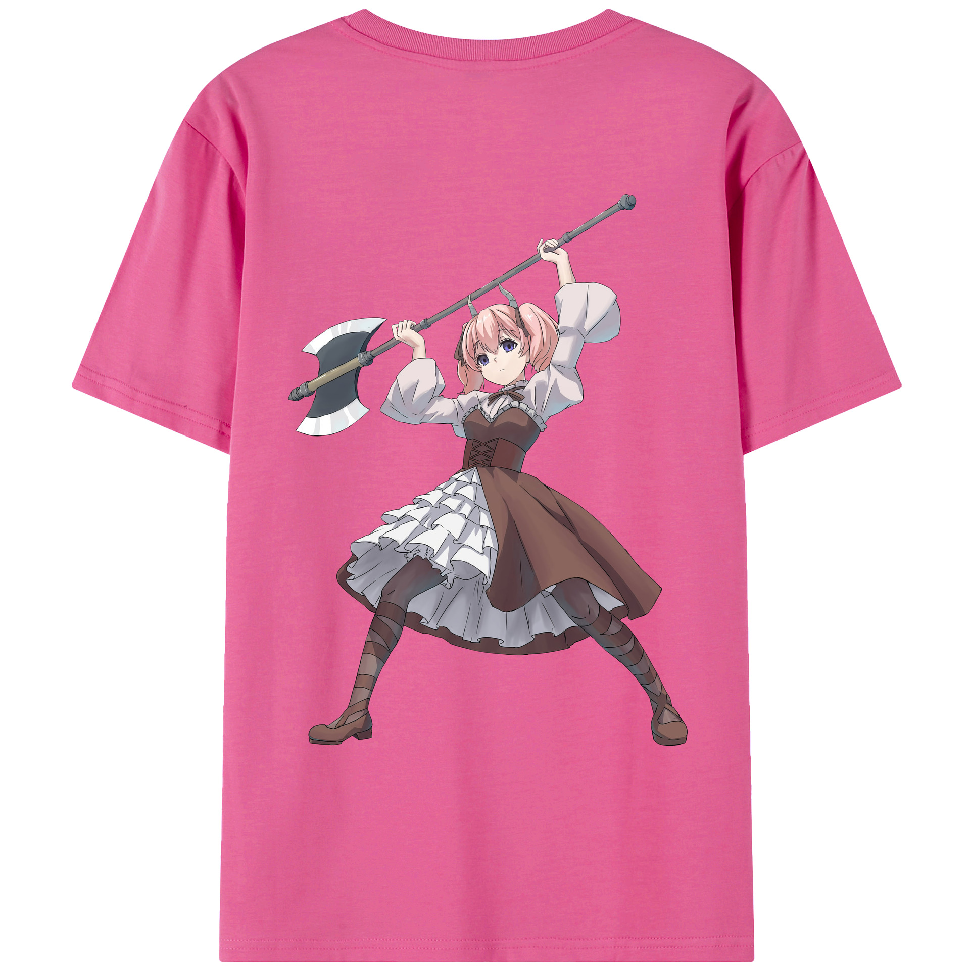（画像用） 葬送のフリーレン Frieren レディース半袖Tシャツ(バックプリント)