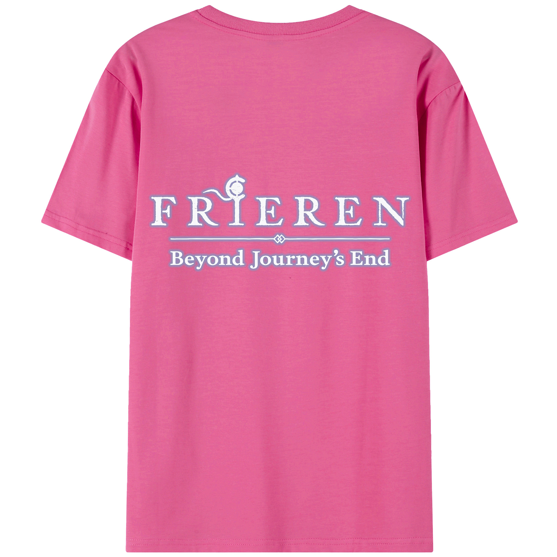 （画像用） 葬送のフリーレン Frieren レディース半袖Tシャツ(バックプリント)