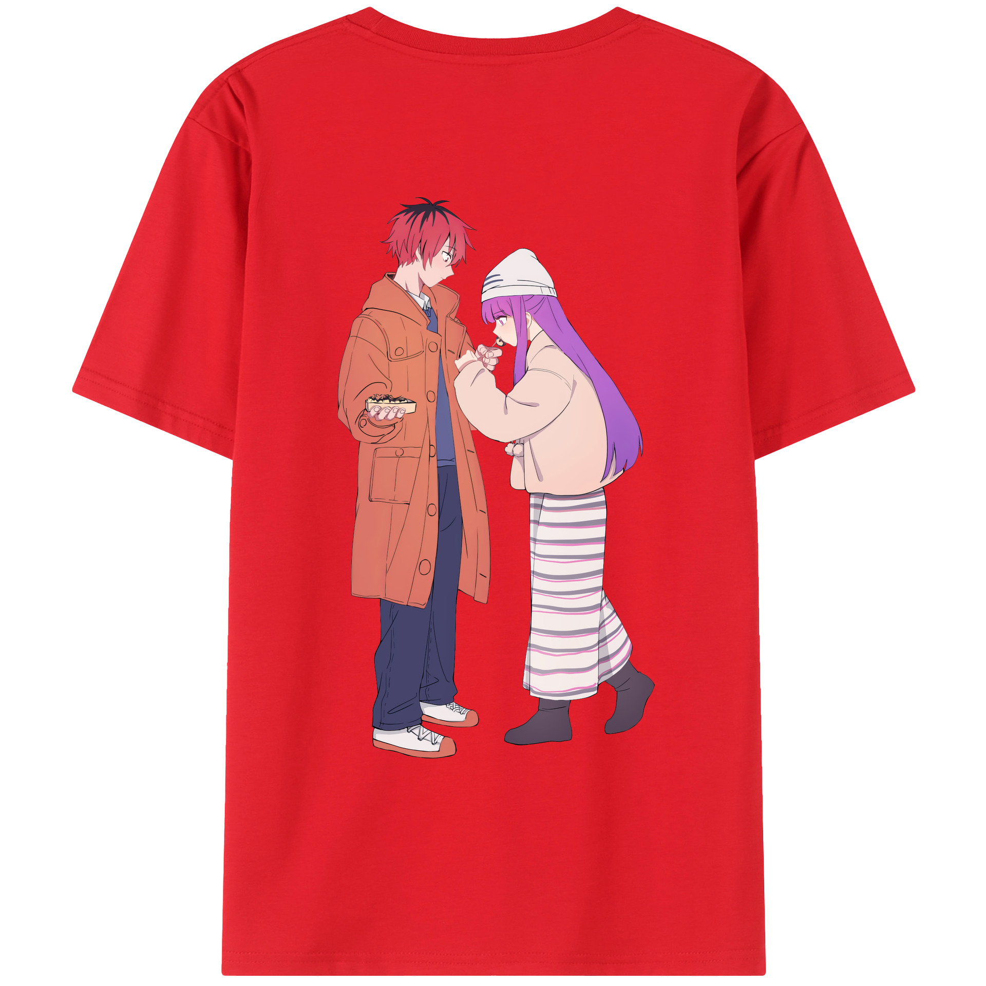 （画像用） 葬送のフリーレン Frieren レディース半袖Tシャツ(バックプリント)