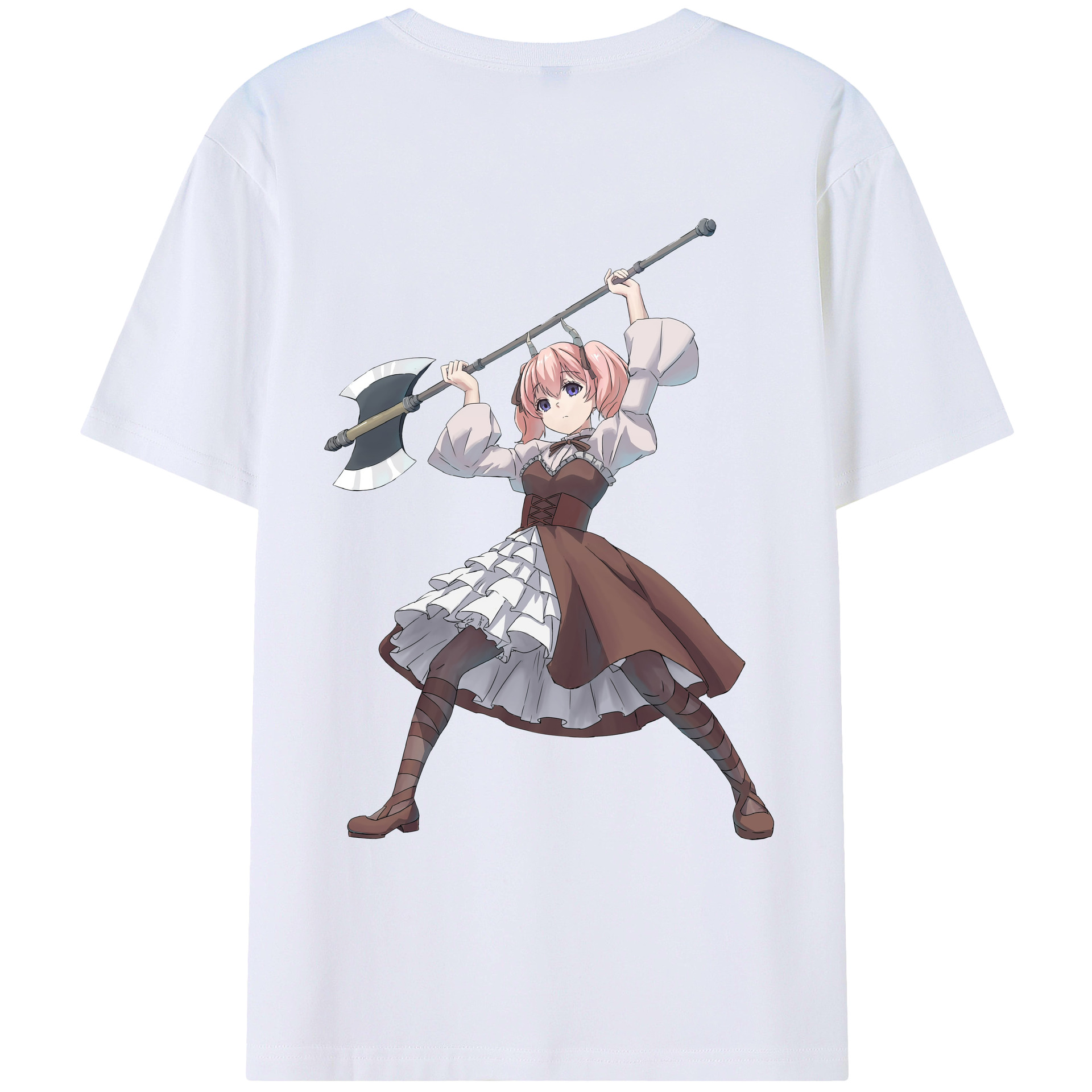 （画像用） 葬送のフリーレン Frieren レディース半袖Tシャツ(バックプリント)