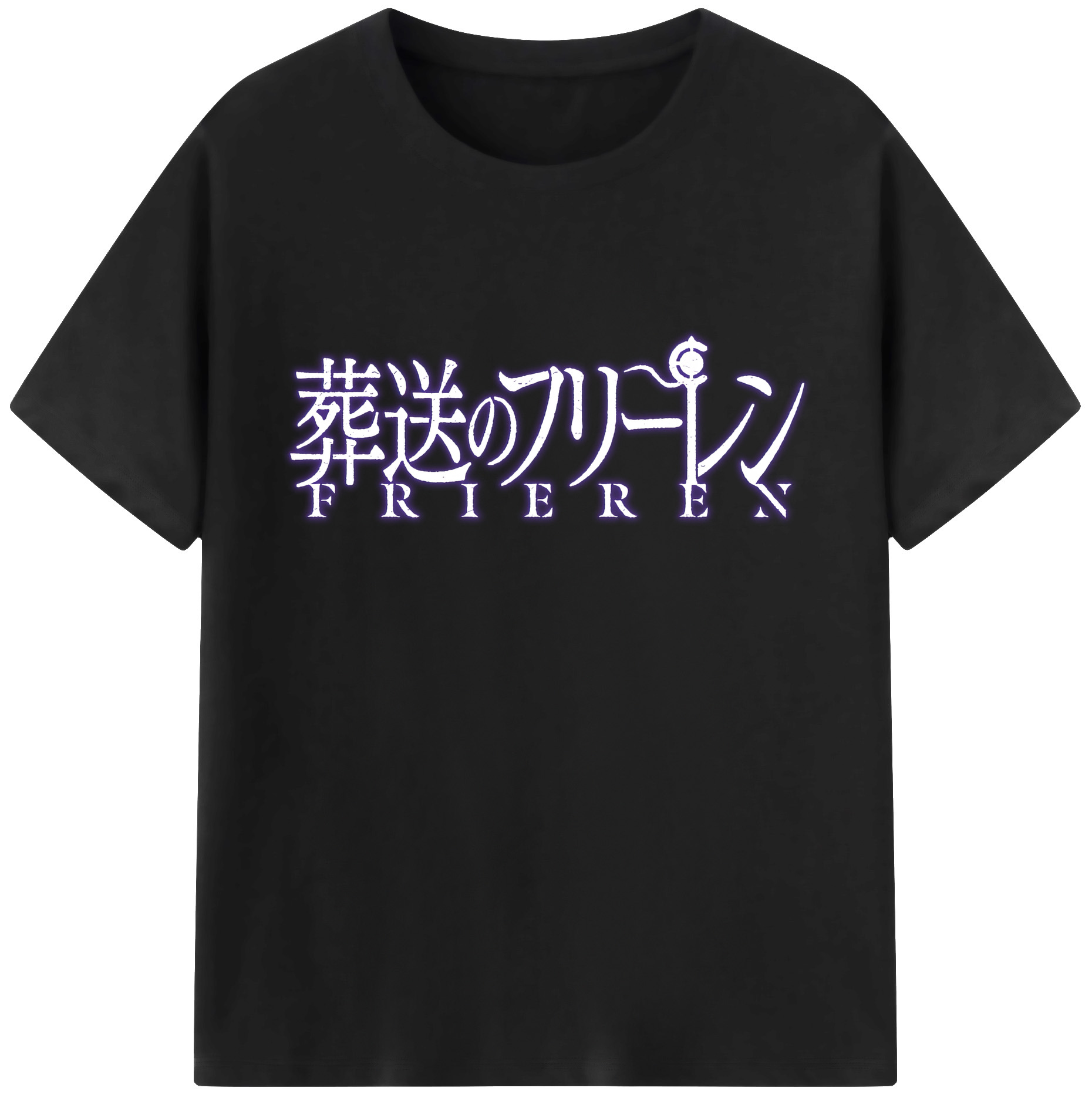 （画像用） 葬送のフリーレン Frieren レディースカジュアルプリントTシャツ（綿100％）