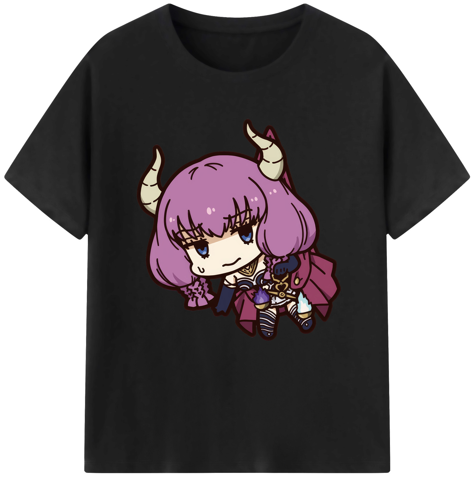 （画像用） 葬送のフリーレン Frieren レディースカジュアルプリントTシャツ（綿100％）