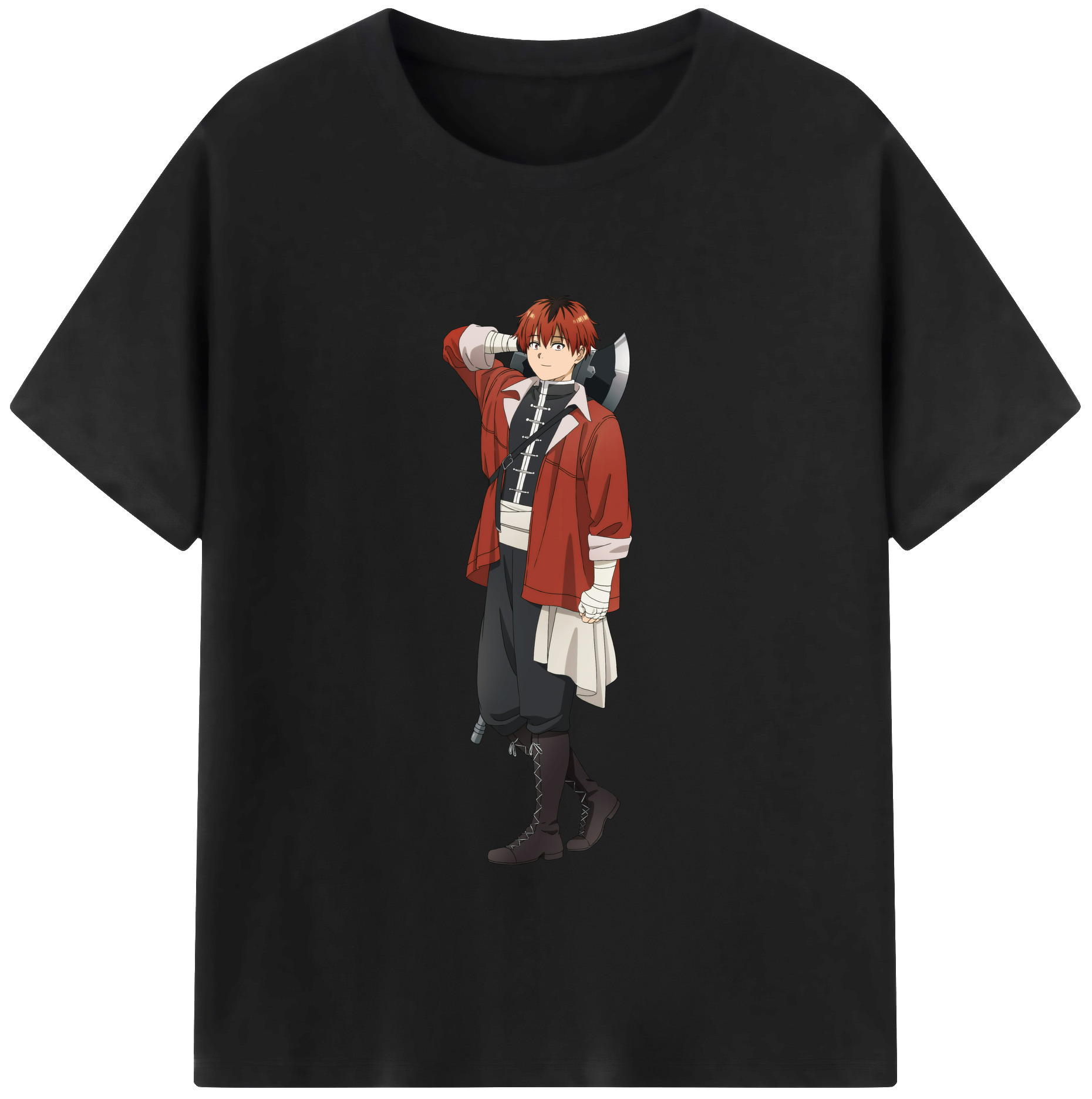 （画像用） 葬送のフリーレン Frieren レディースカジュアルプリントTシャツ（綿100％）