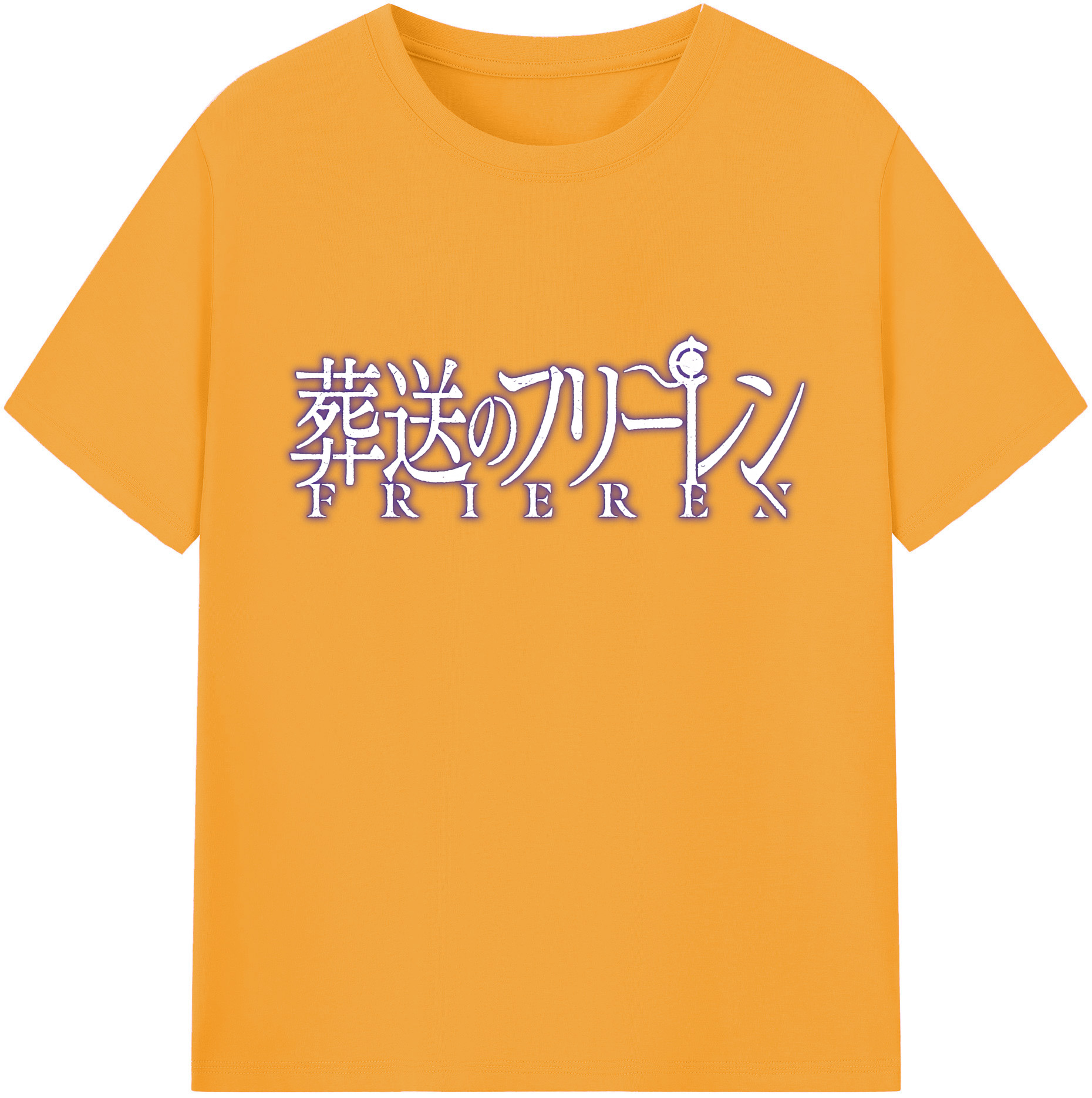 （画像用） 葬送のフリーレン Frieren レディースカジュアルプリントTシャツ（綿100％）