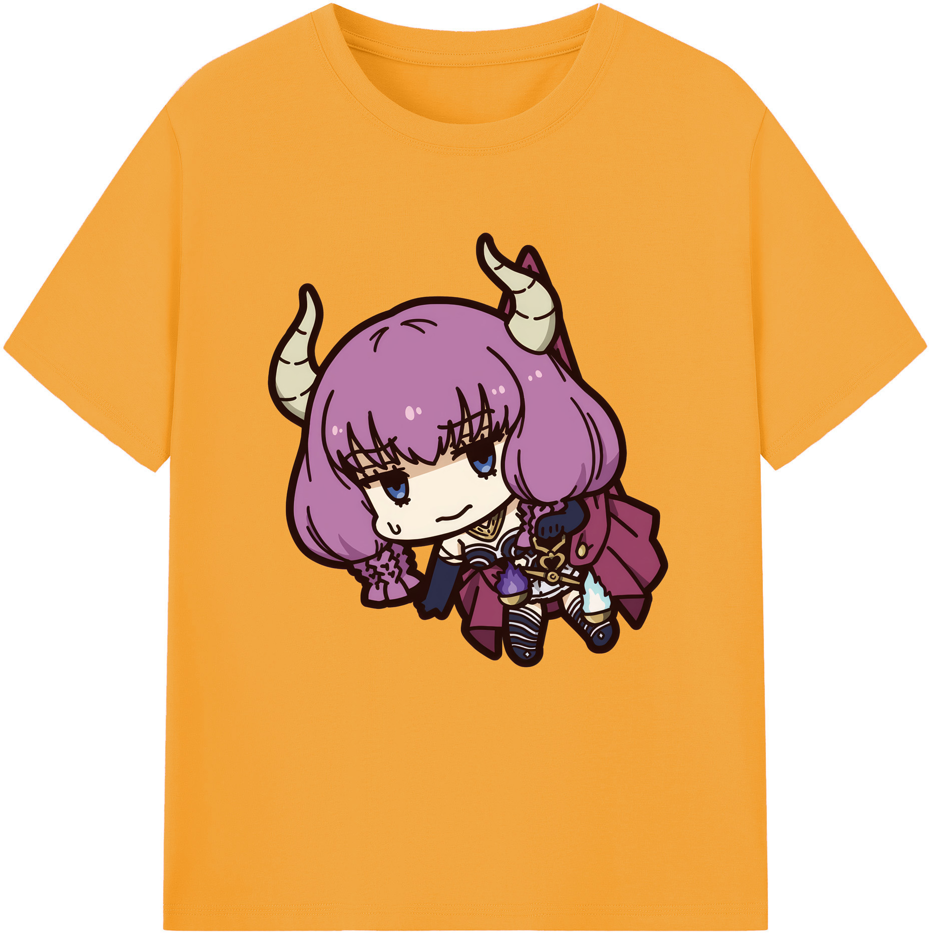 （画像用） 葬送のフリーレン Frieren レディースカジュアルプリントTシャツ（綿100％）