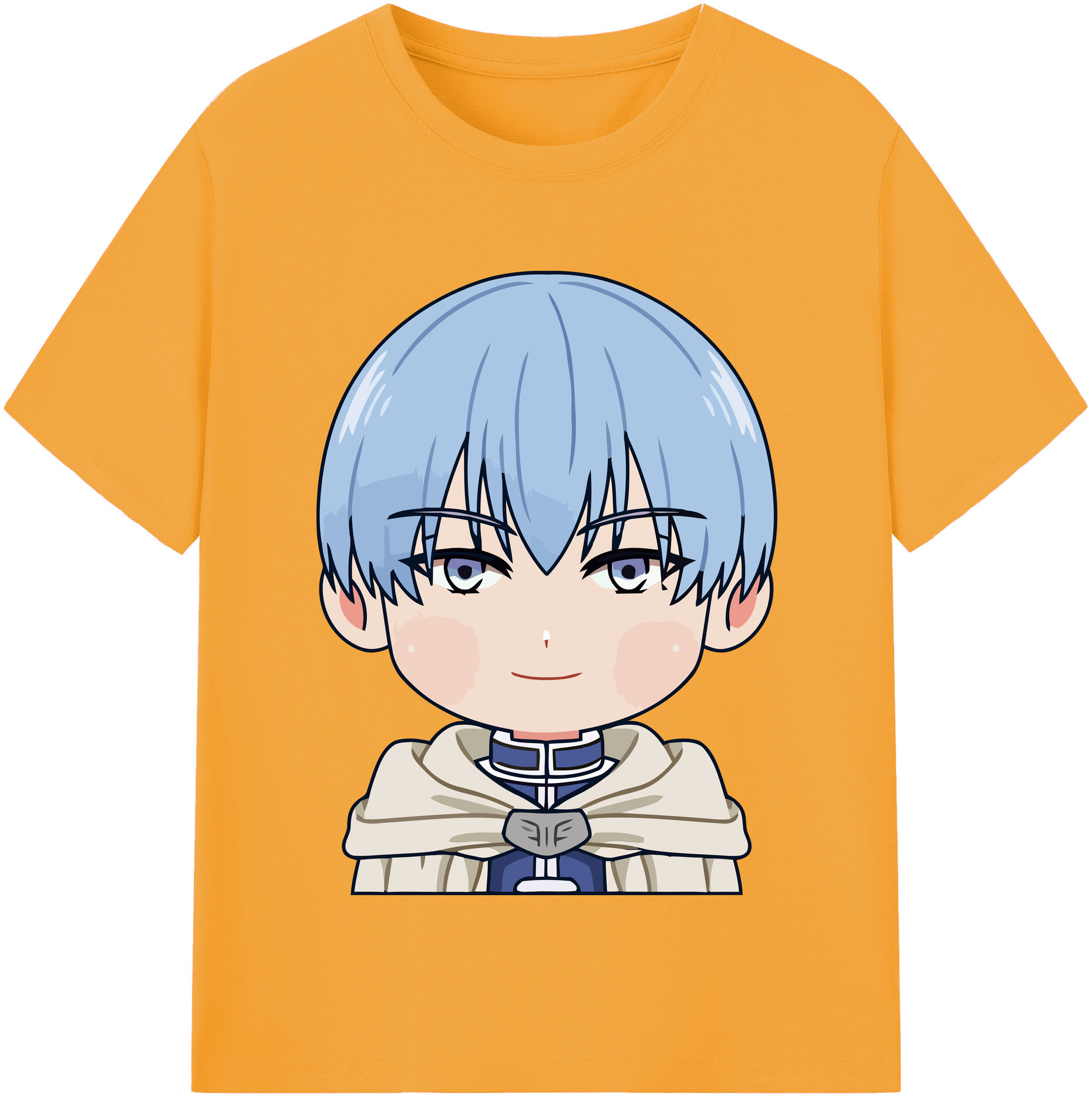 （画像用） 葬送のフリーレン Frieren レディースカジュアルプリントTシャツ（綿100％）