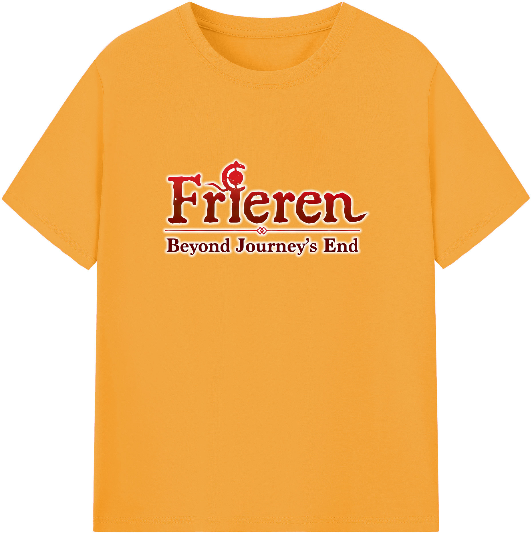 （画像用） 葬送のフリーレン Frieren レディースカジュアルプリントTシャツ（綿100％）