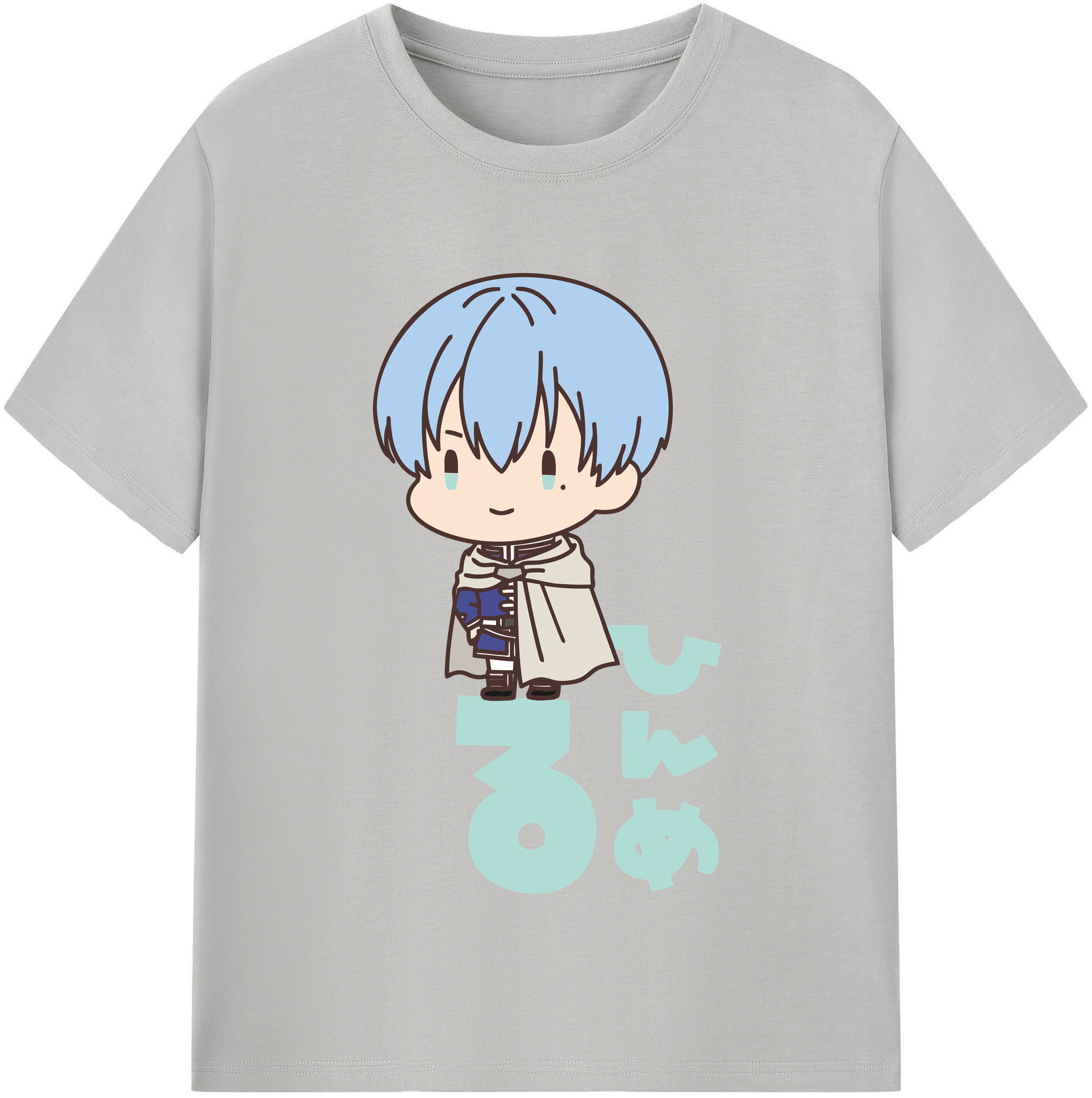 （画像用） 葬送のフリーレン Frieren レディースカジュアルプリントTシャツ（綿100％）