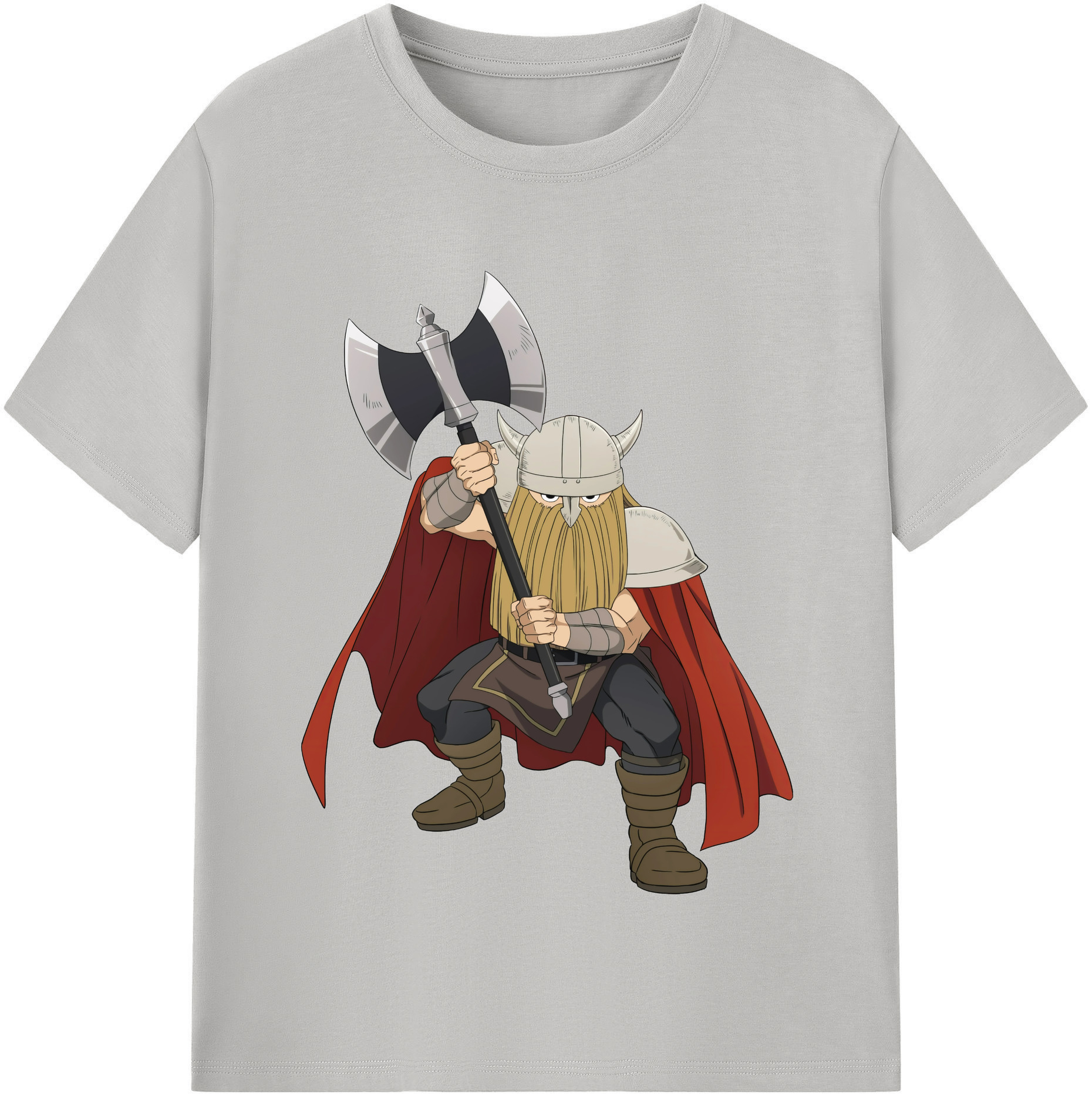 （画像用） 葬送のフリーレン Frieren レディースカジュアルプリントTシャツ（綿100％）