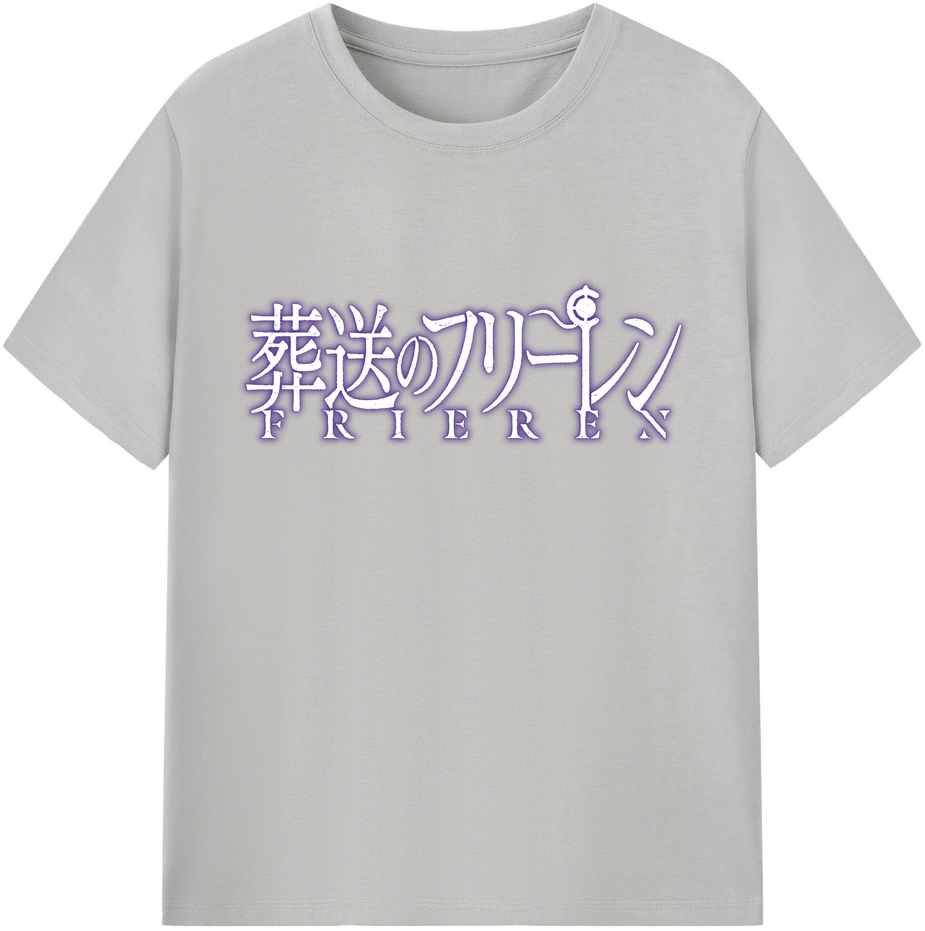 （画像用） 葬送のフリーレン Frieren レディースカジュアルプリントTシャツ（綿100％）