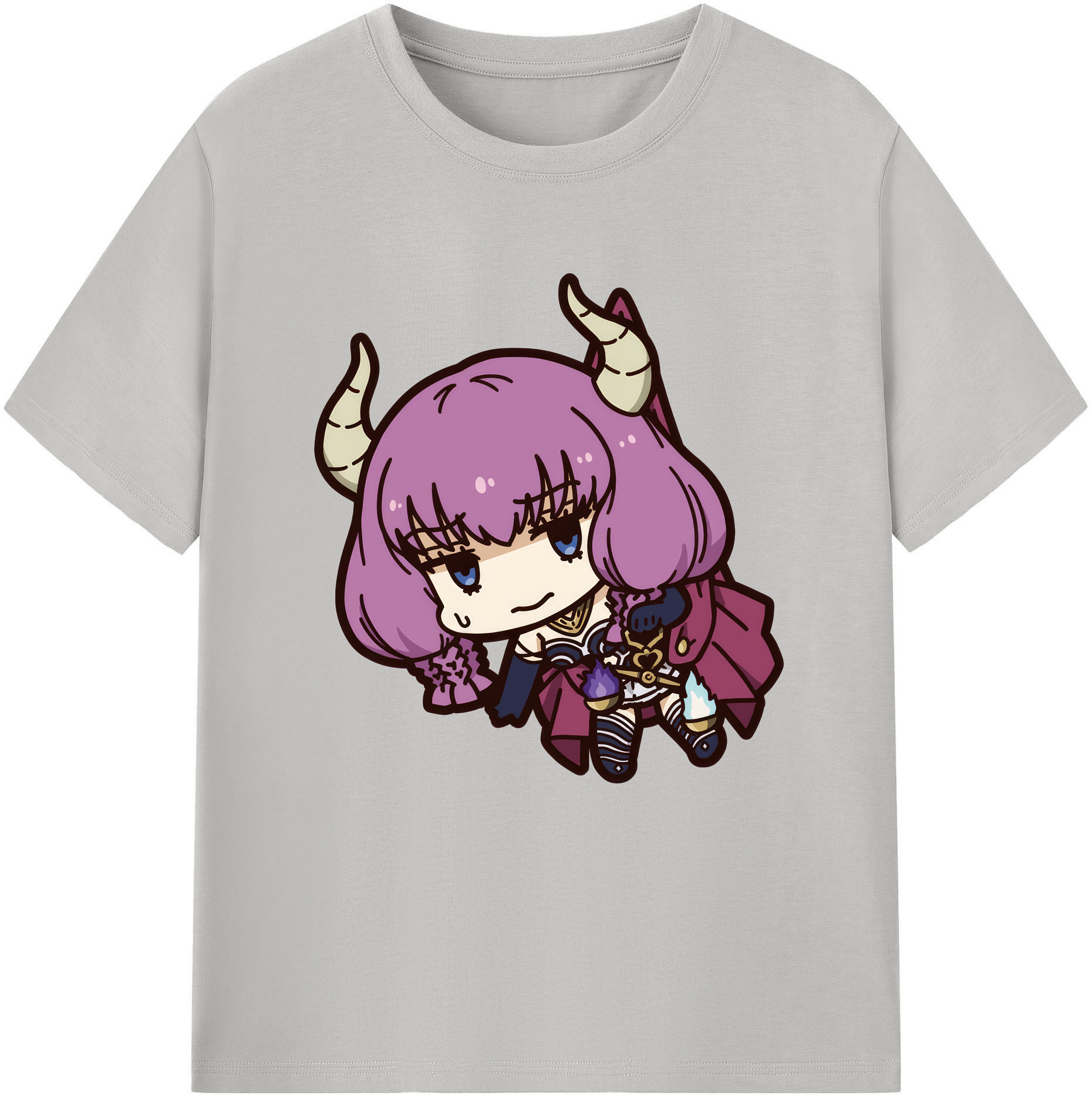 （画像用） 葬送のフリーレン Frieren レディースカジュアルプリントTシャツ（綿100％）