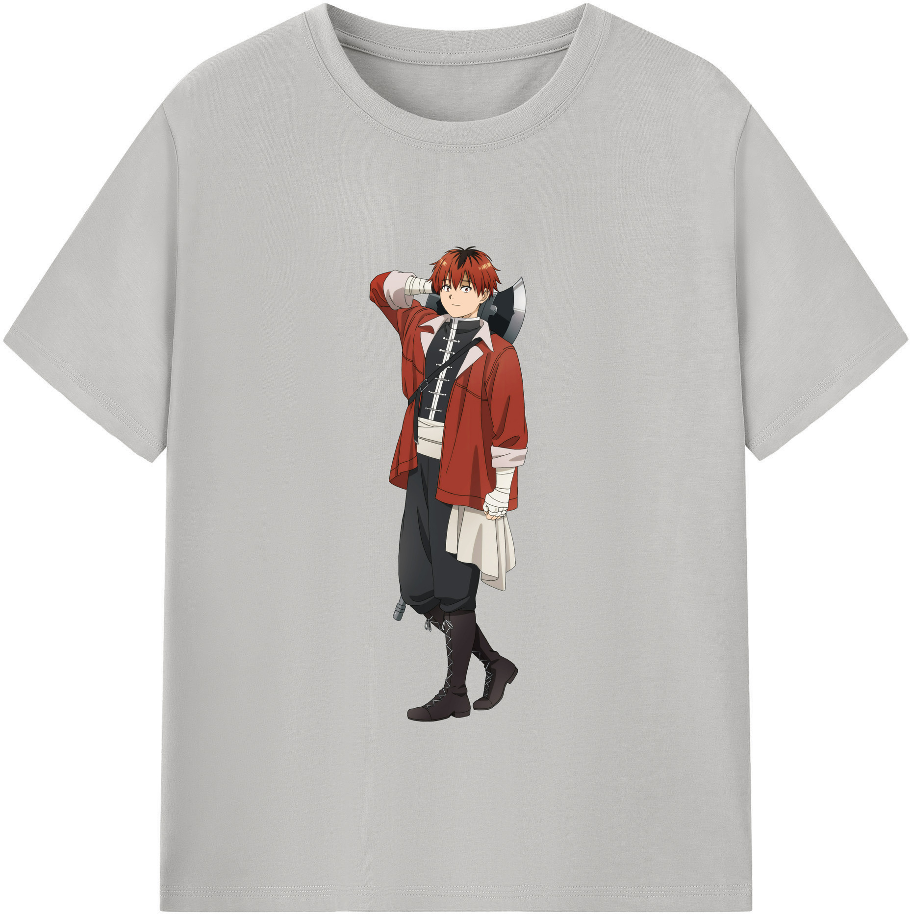 （画像用） 葬送のフリーレン Frieren レディースカジュアルプリントTシャツ（綿100％）