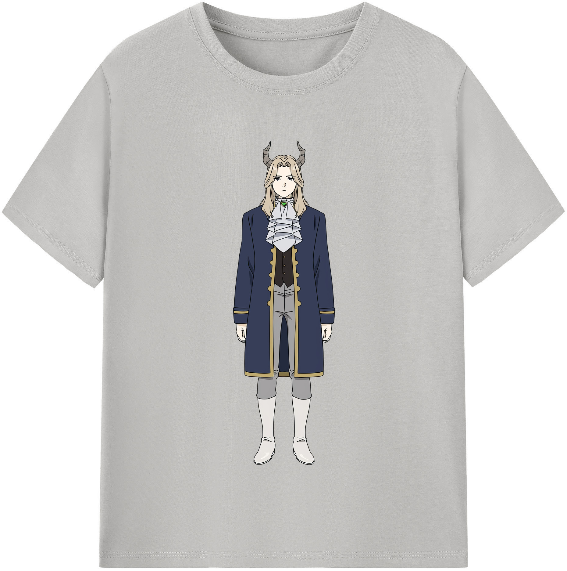 （画像用） 葬送のフリーレン Frieren レディースカジュアルプリントTシャツ（綿100％）