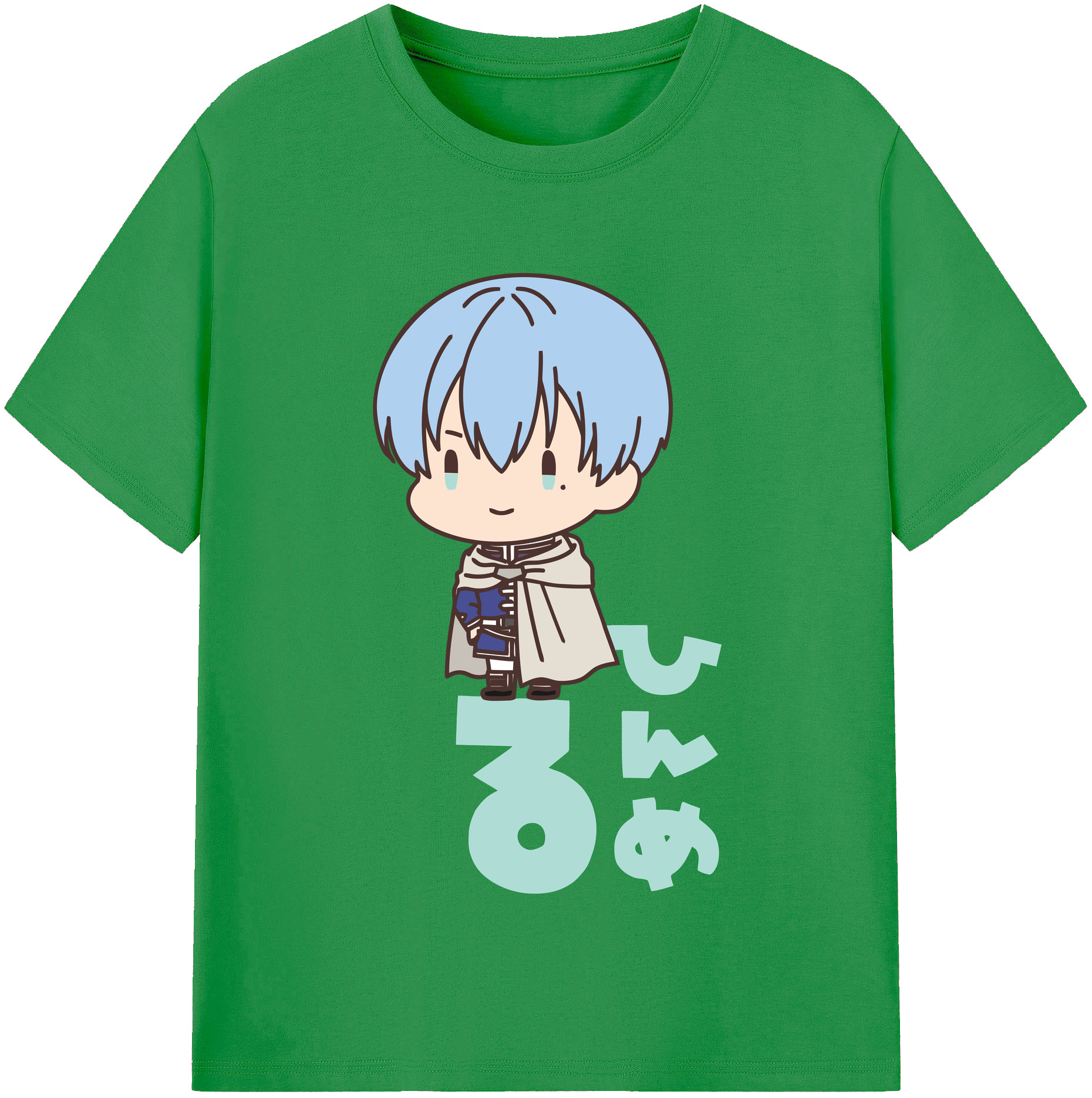 （画像用） 葬送のフリーレン Frieren レディースカジュアルプリントTシャツ（綿100％）