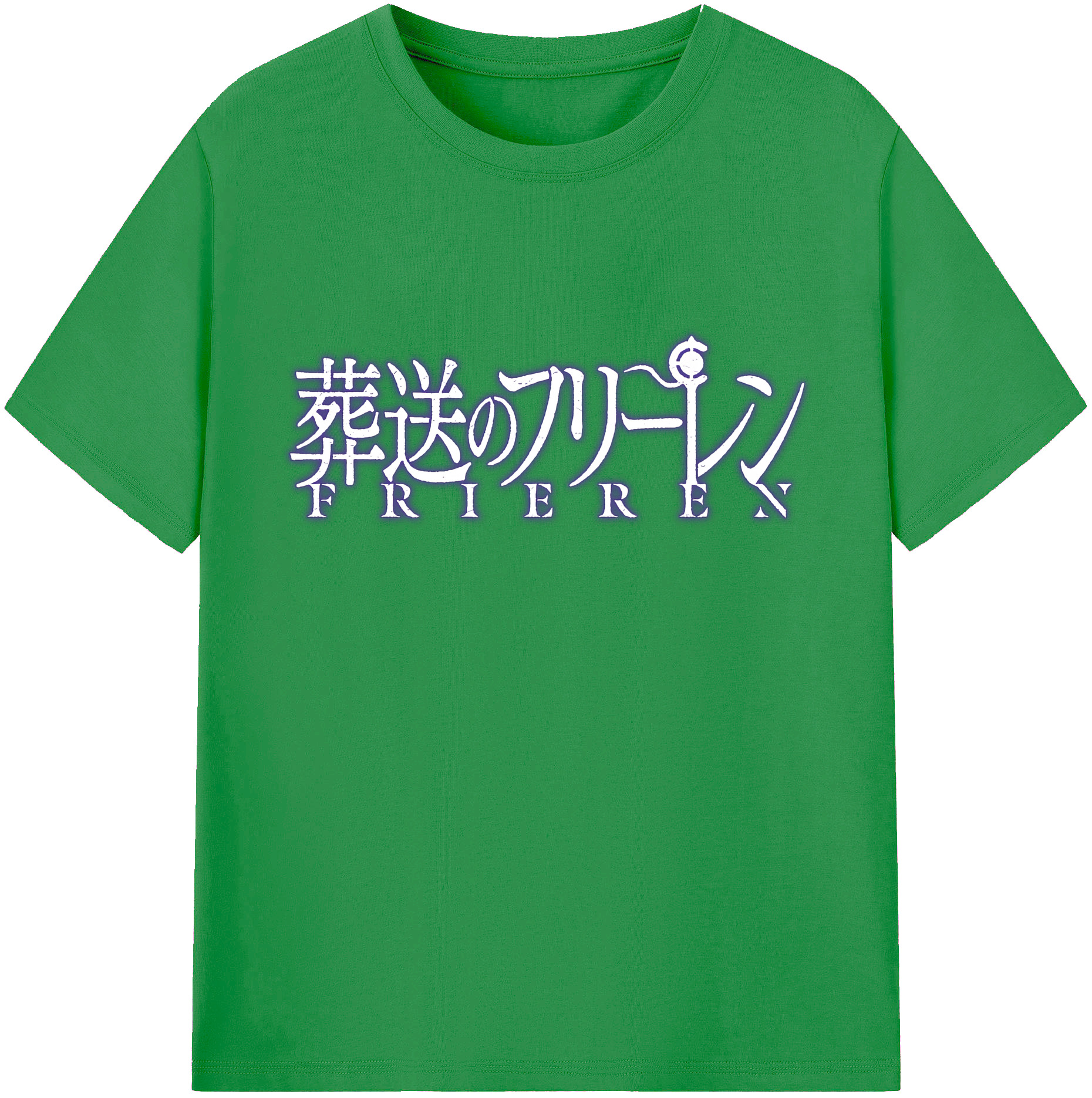 （画像用） 葬送のフリーレン Frieren レディースカジュアルプリントTシャツ（綿100％）