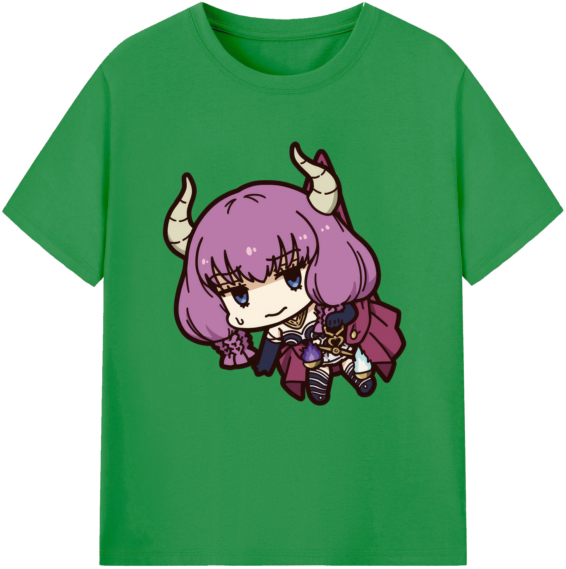 （画像用） 葬送のフリーレン Frieren レディースカジュアルプリントTシャツ（綿100％）
