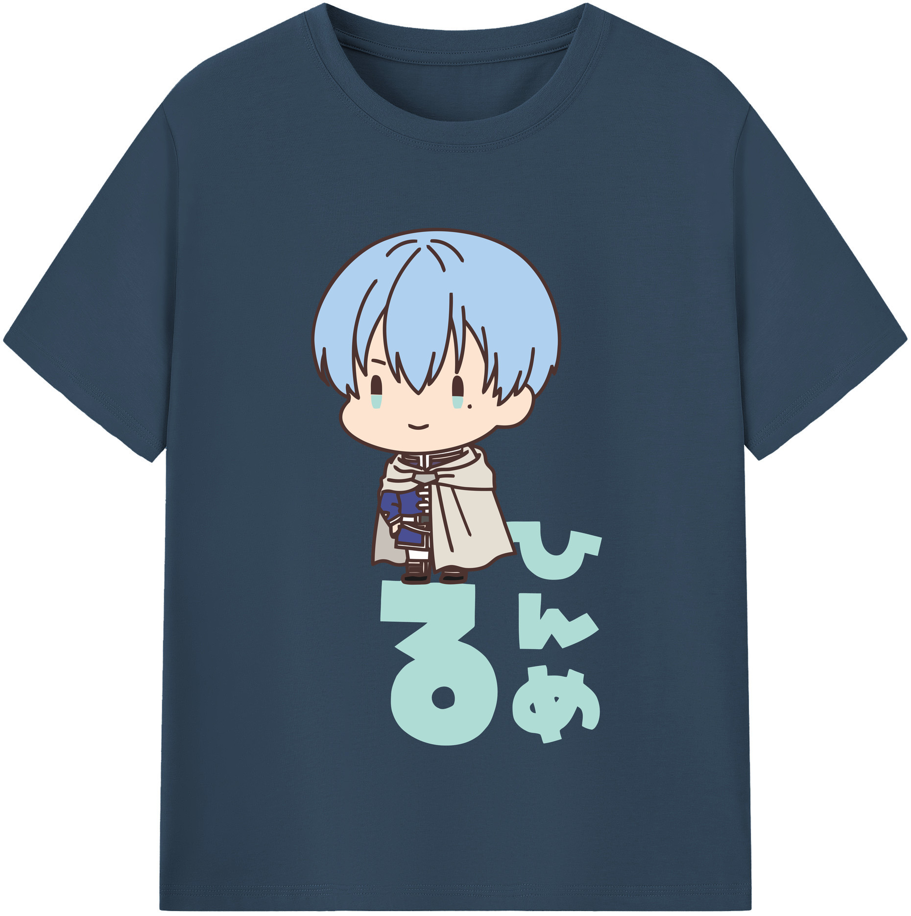 （画像用） 葬送のフリーレン Frieren レディースカジュアルプリントTシャツ（綿100％）
