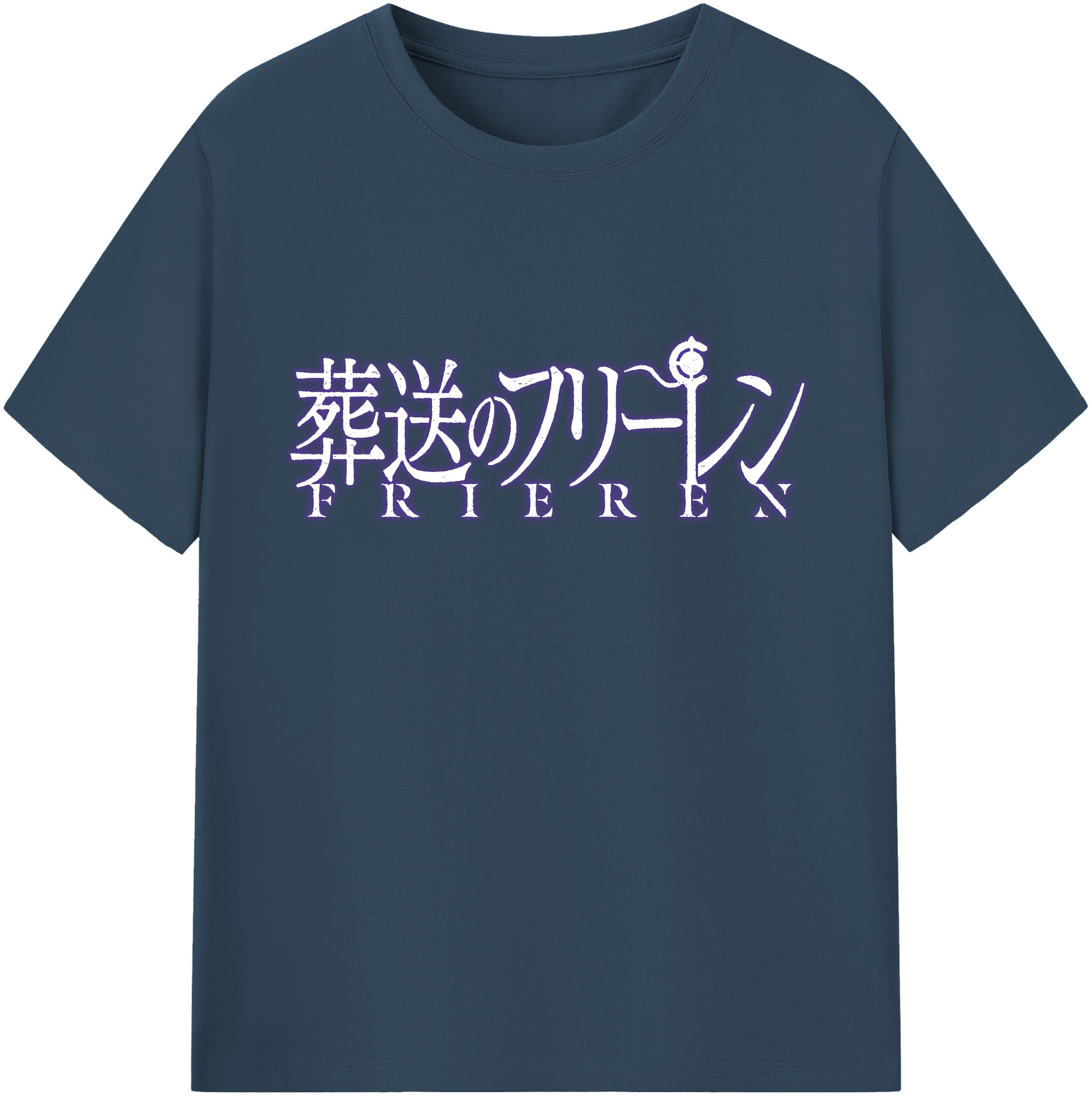 （画像用） 葬送のフリーレン Frieren レディースカジュアルプリントTシャツ（綿100％）