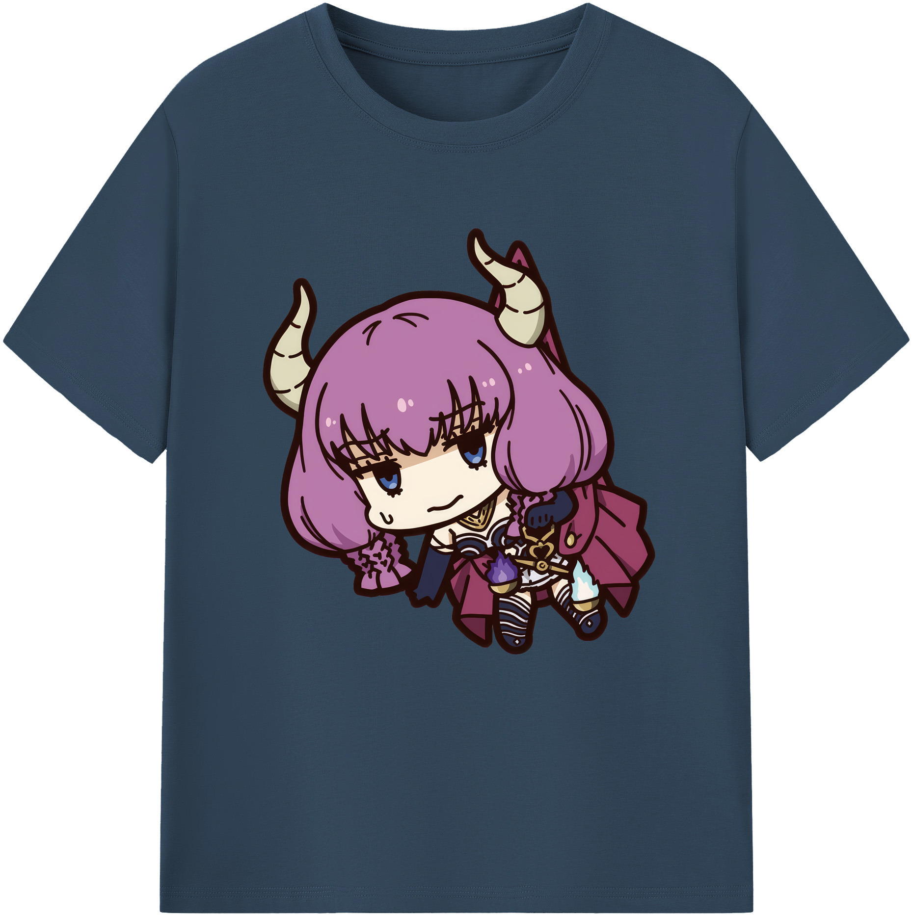 （画像用） 葬送のフリーレン Frieren レディースカジュアルプリントTシャツ（綿100％）