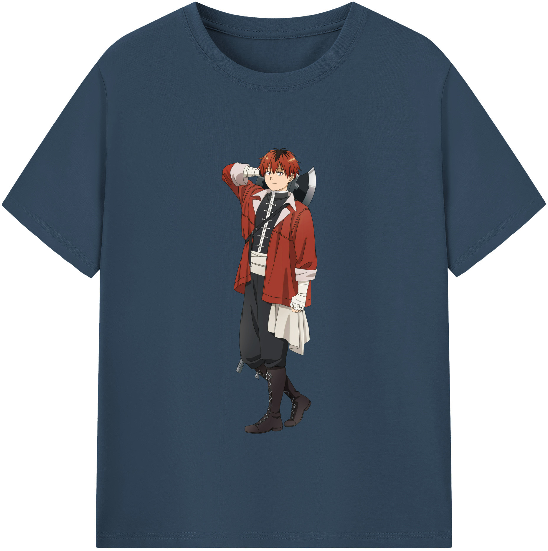 （画像用） 葬送のフリーレン Frieren レディースカジュアルプリントTシャツ（綿100％）